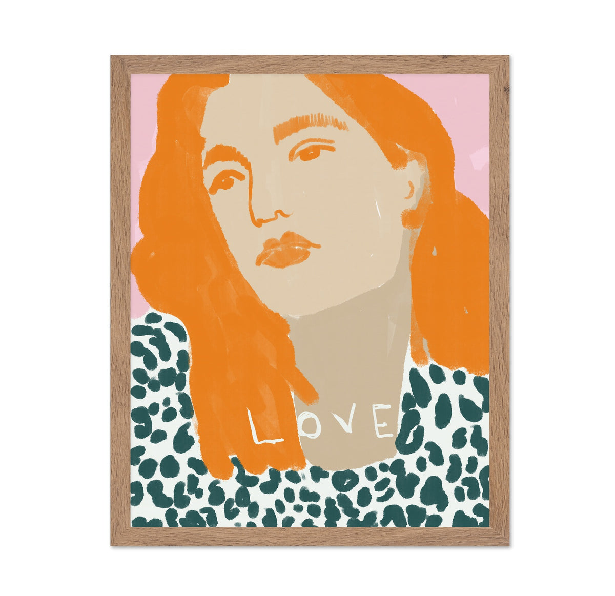 Orange Hair Portrait
