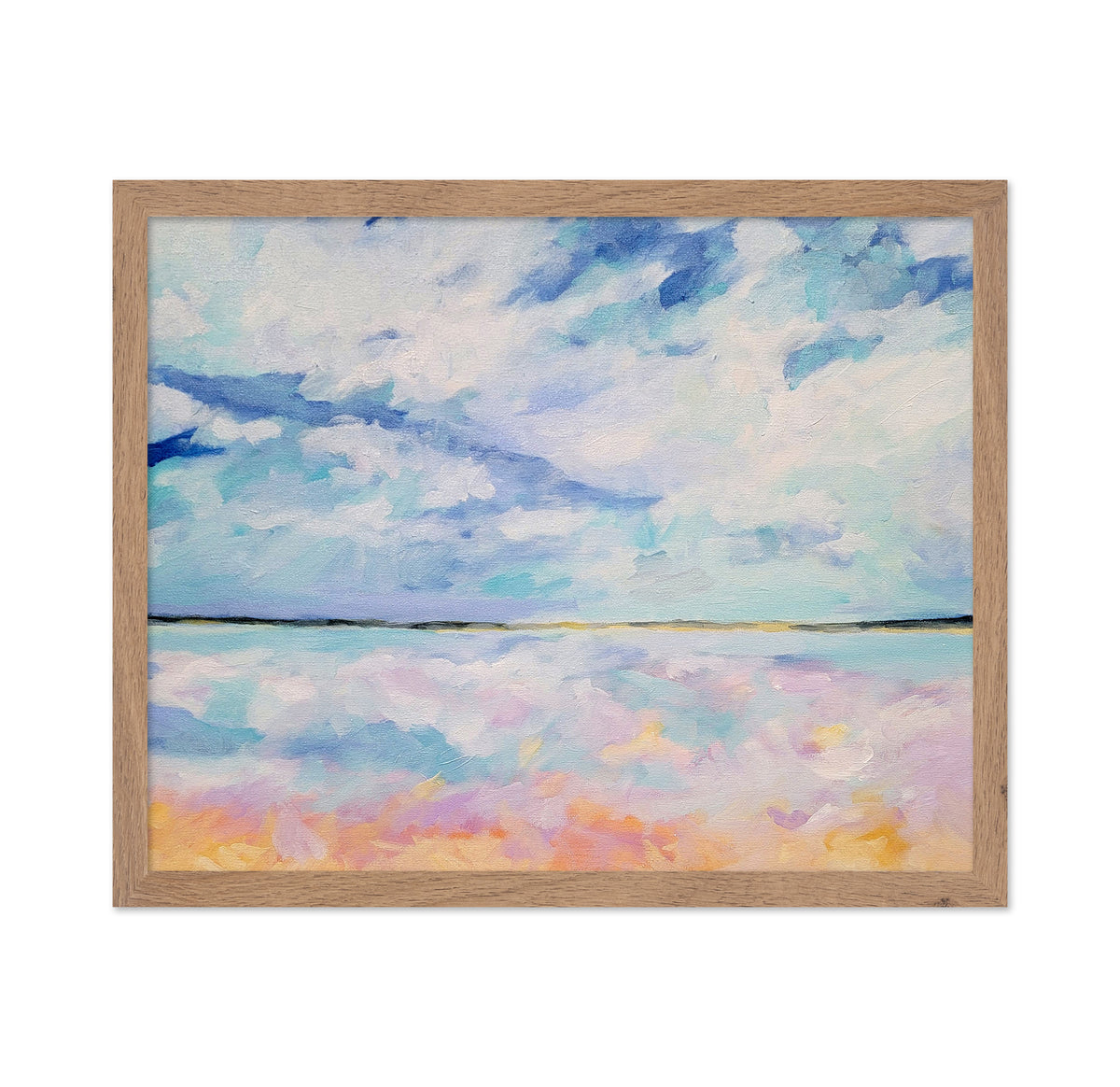 Pastel Sky Reflection