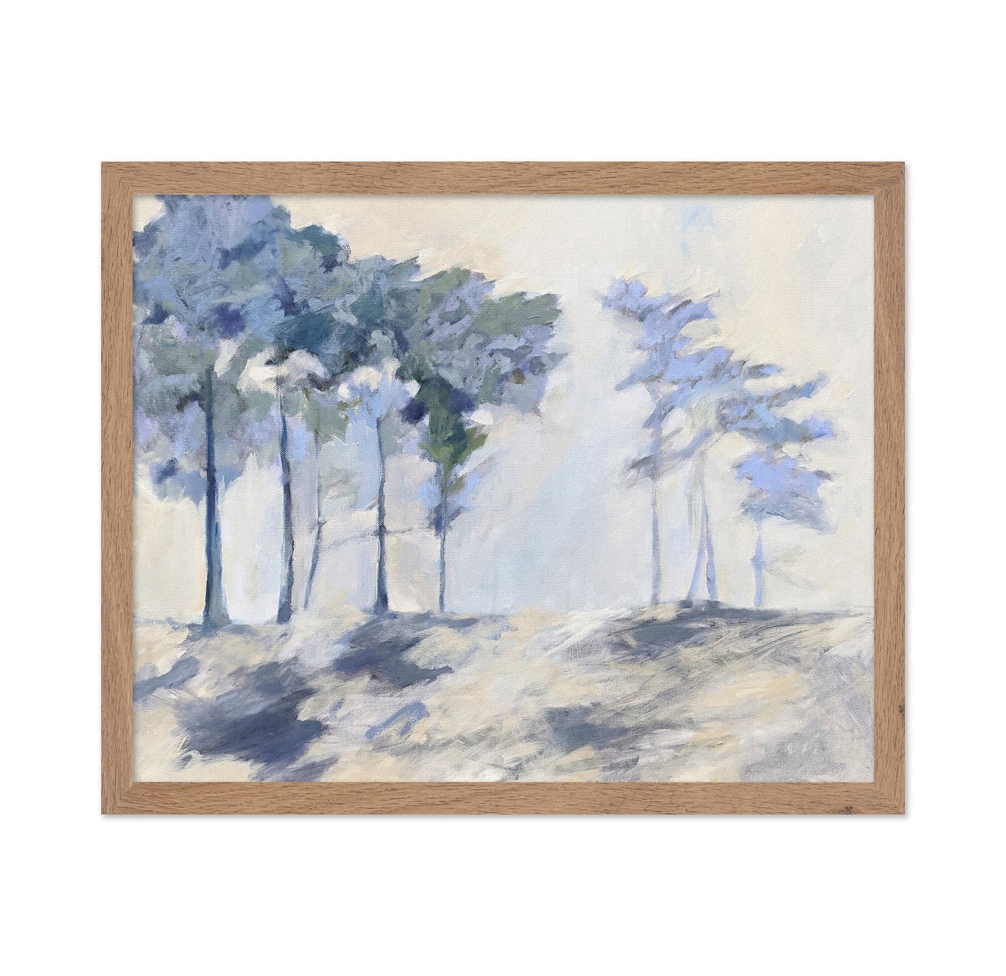 Misty Forest Trees No2