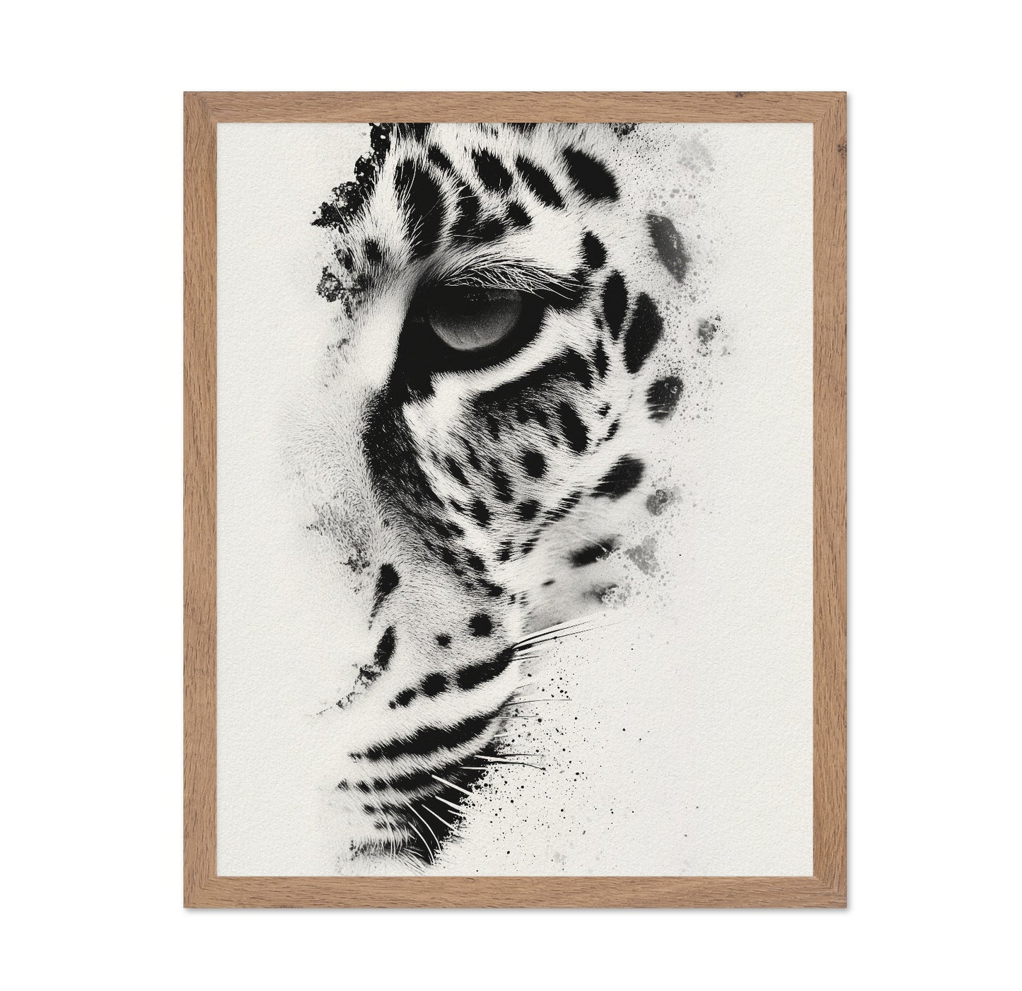 Leopard Ink Portrait