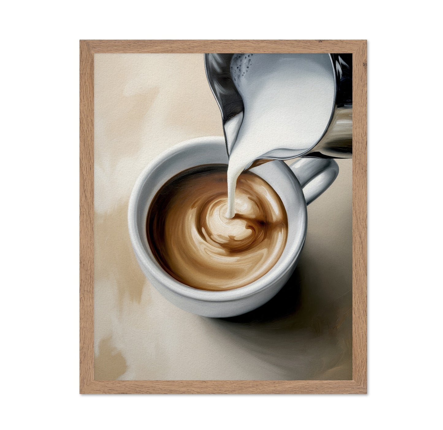Latte Pour