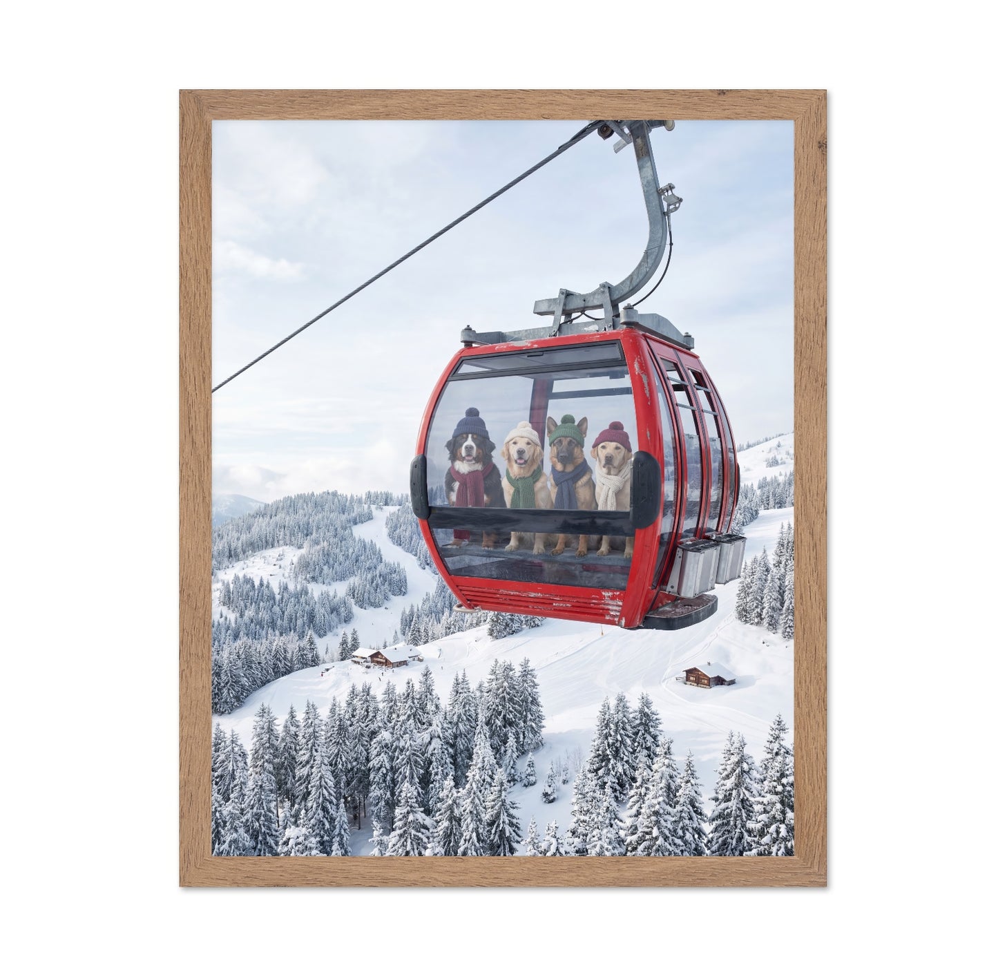 Ski Lift Dogs