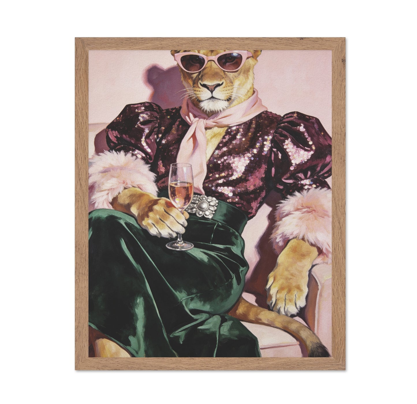 Chic Lion Lady
