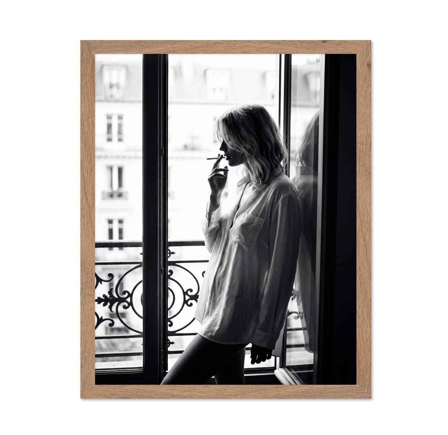 Balcony Smoke Moment