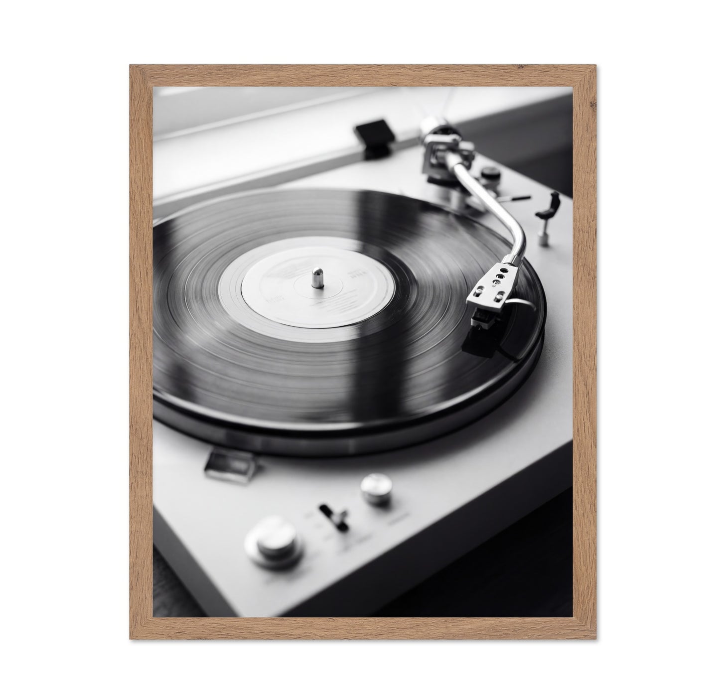 Spinning Vinyl Record
