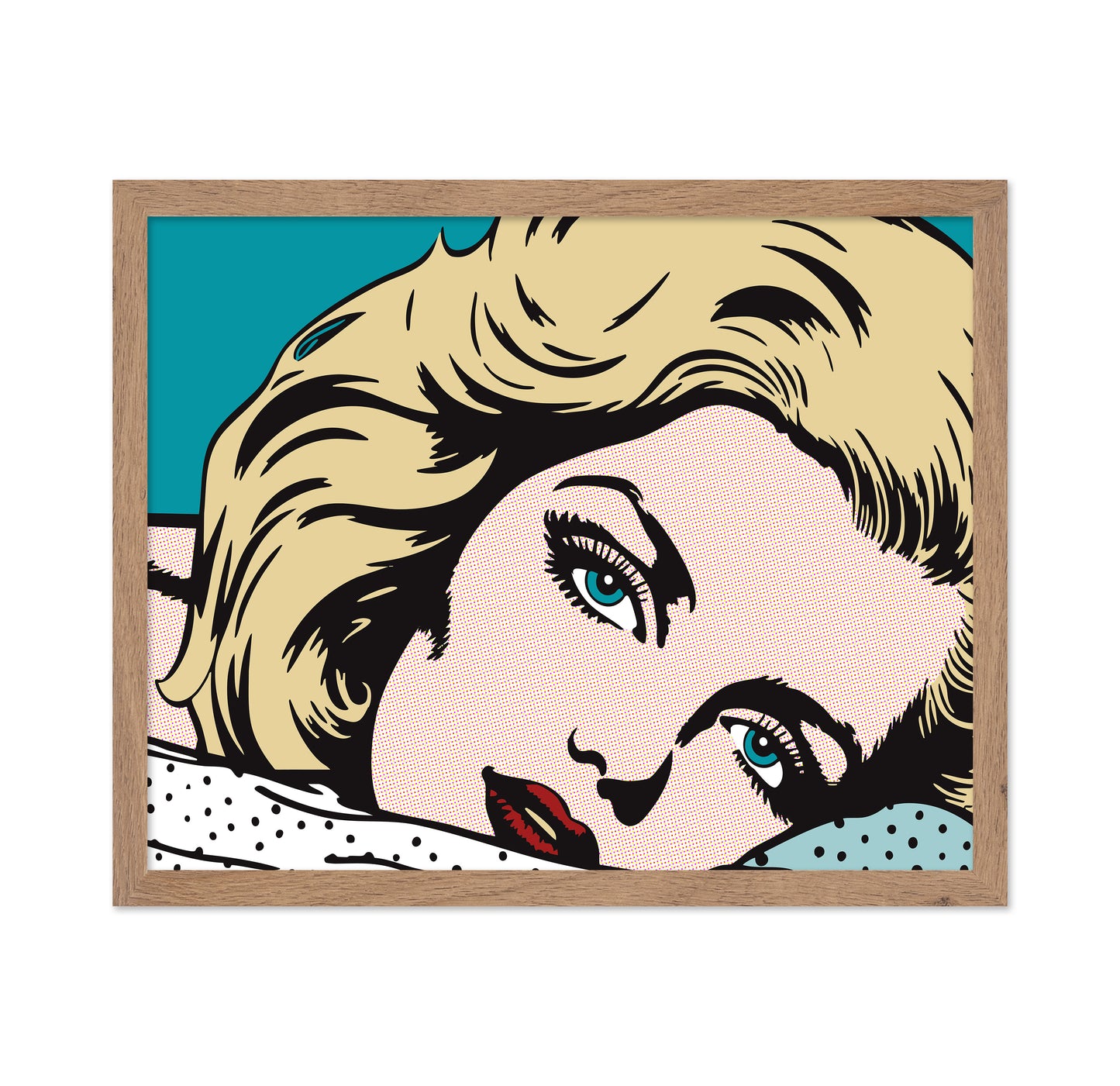 Retro Woman Portrait