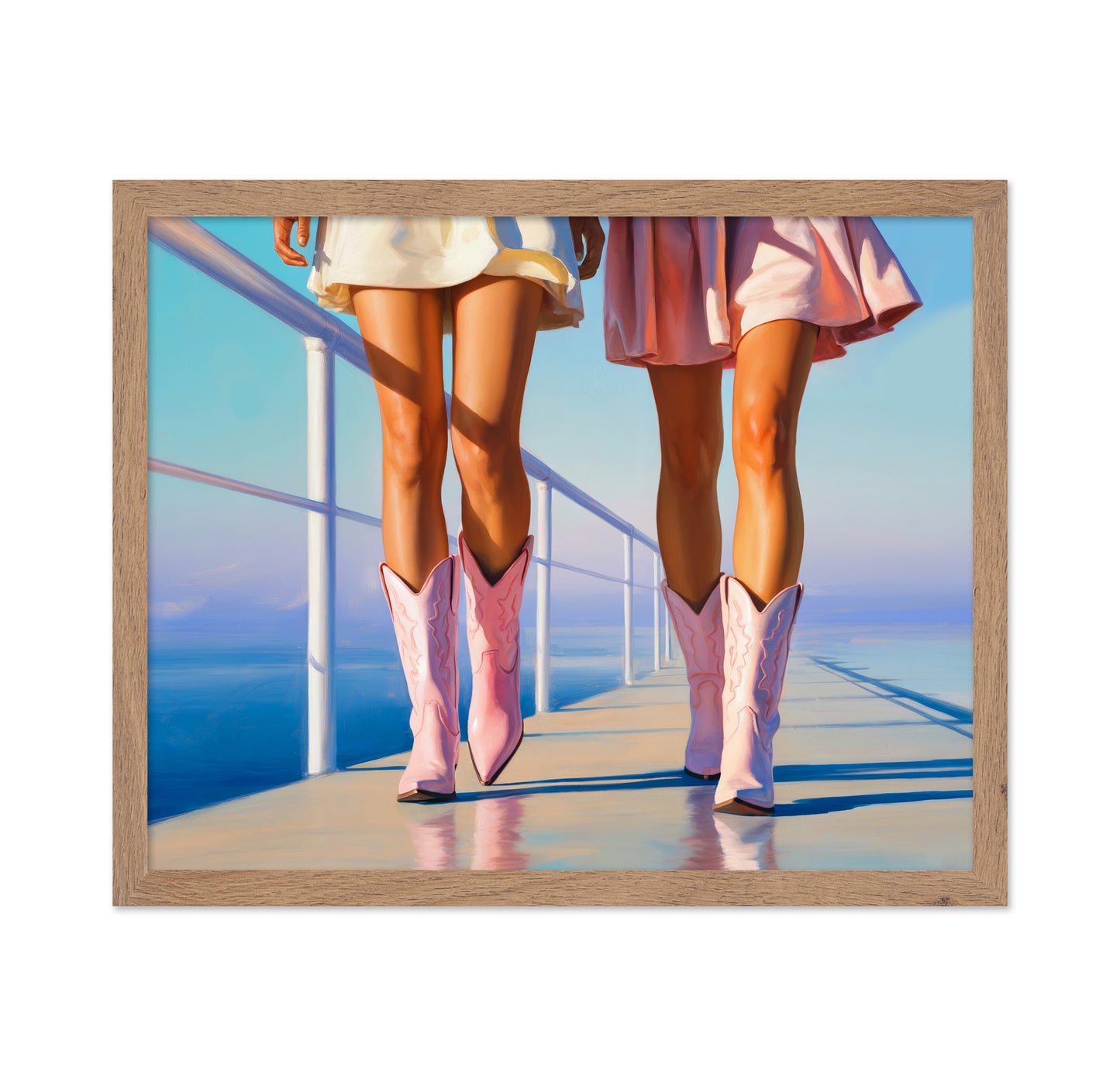 Pink Boots Stroll