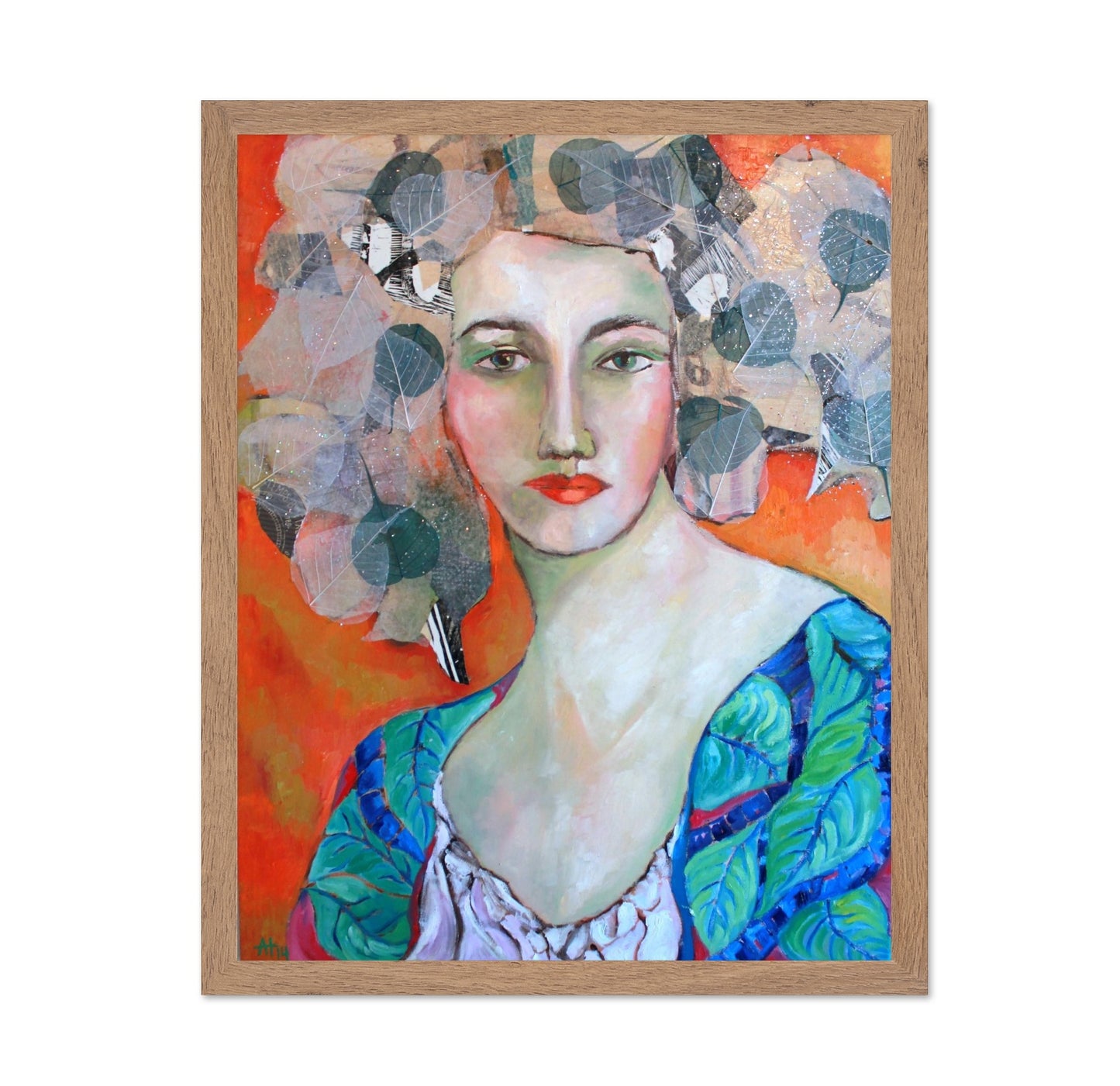 Leaf Crown Portrait No2