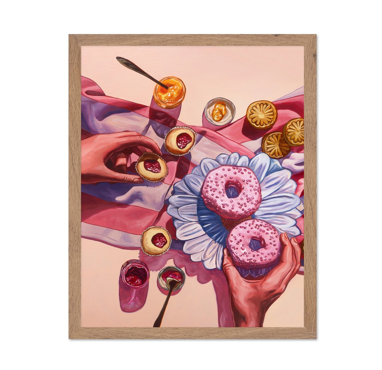 Pink Donut Picnic