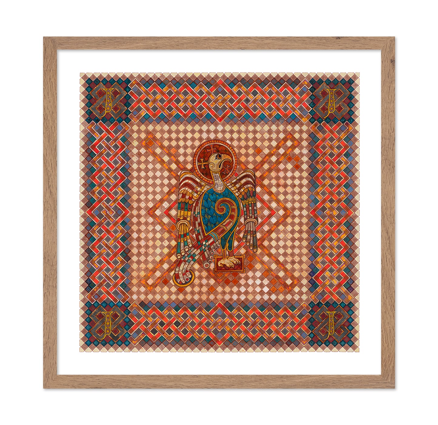 Sacred Bird Mosaic
