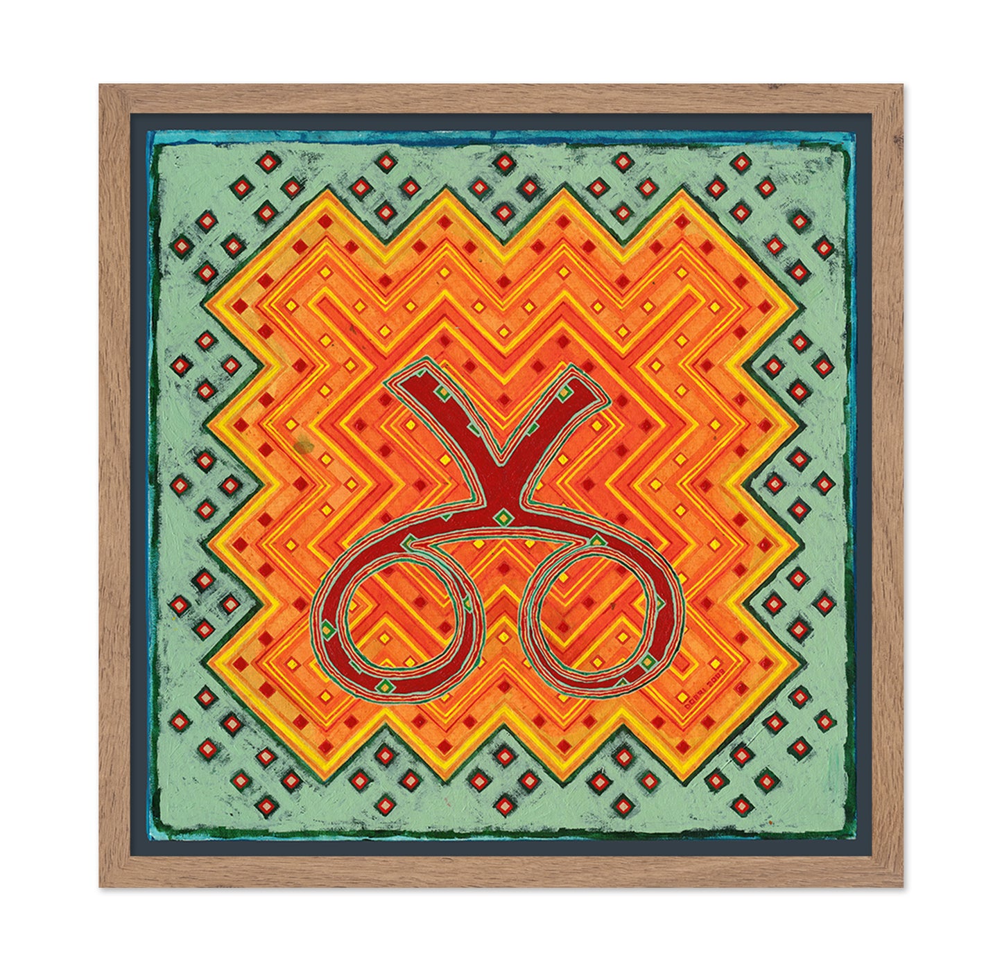 Zigzag Symbol Pattern