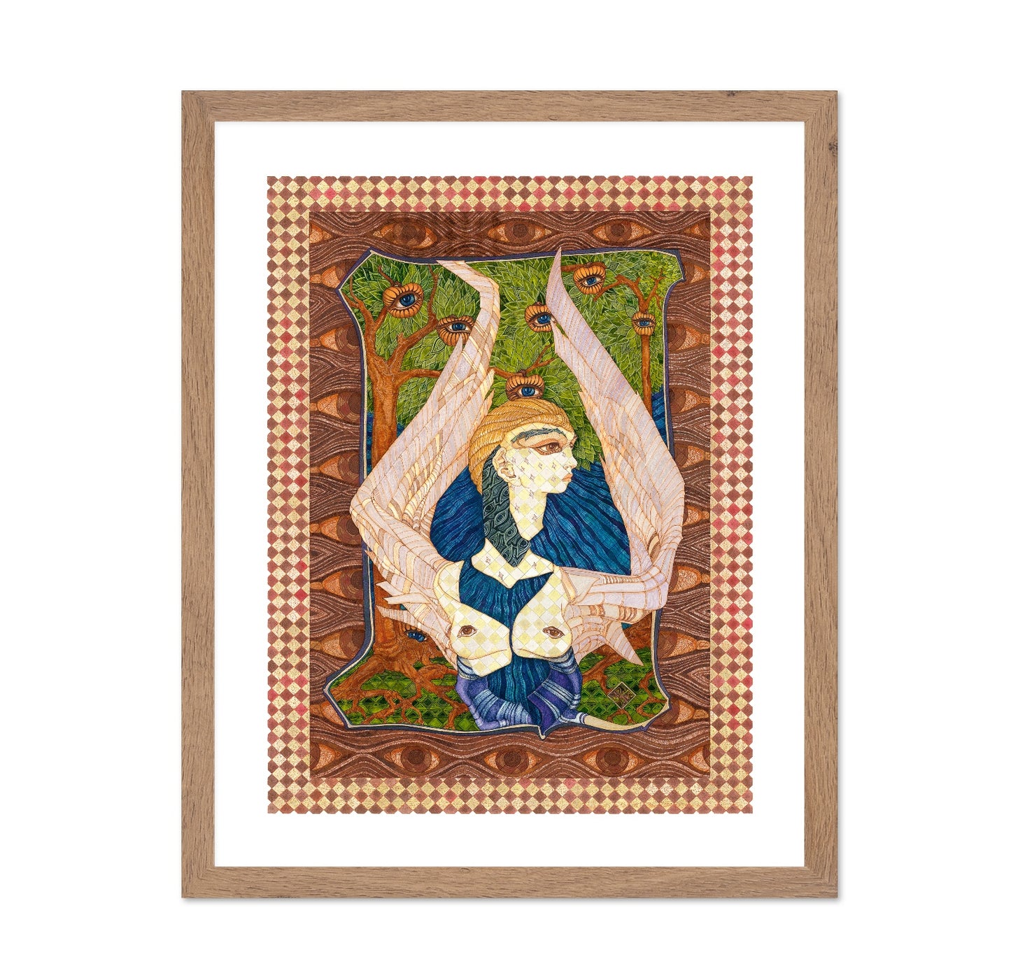 Mystical Winged Figure