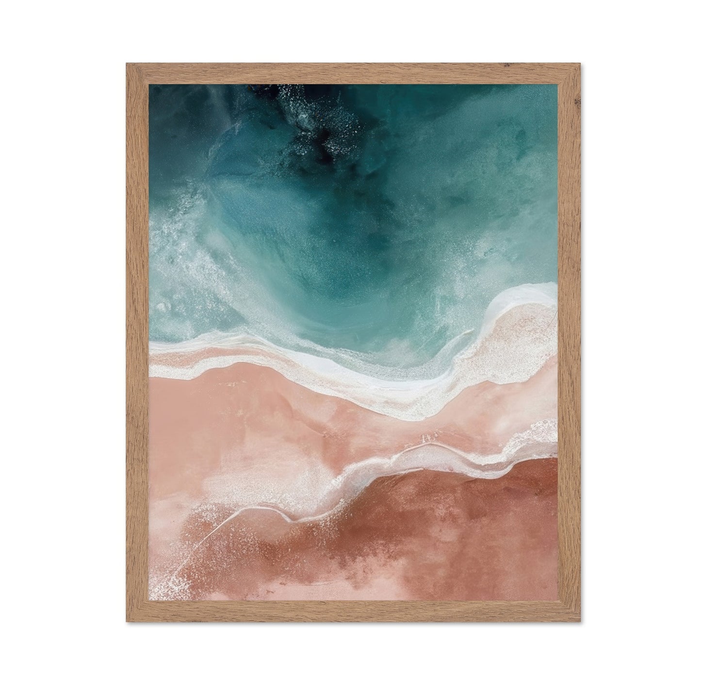 Blush Coastline Aerial