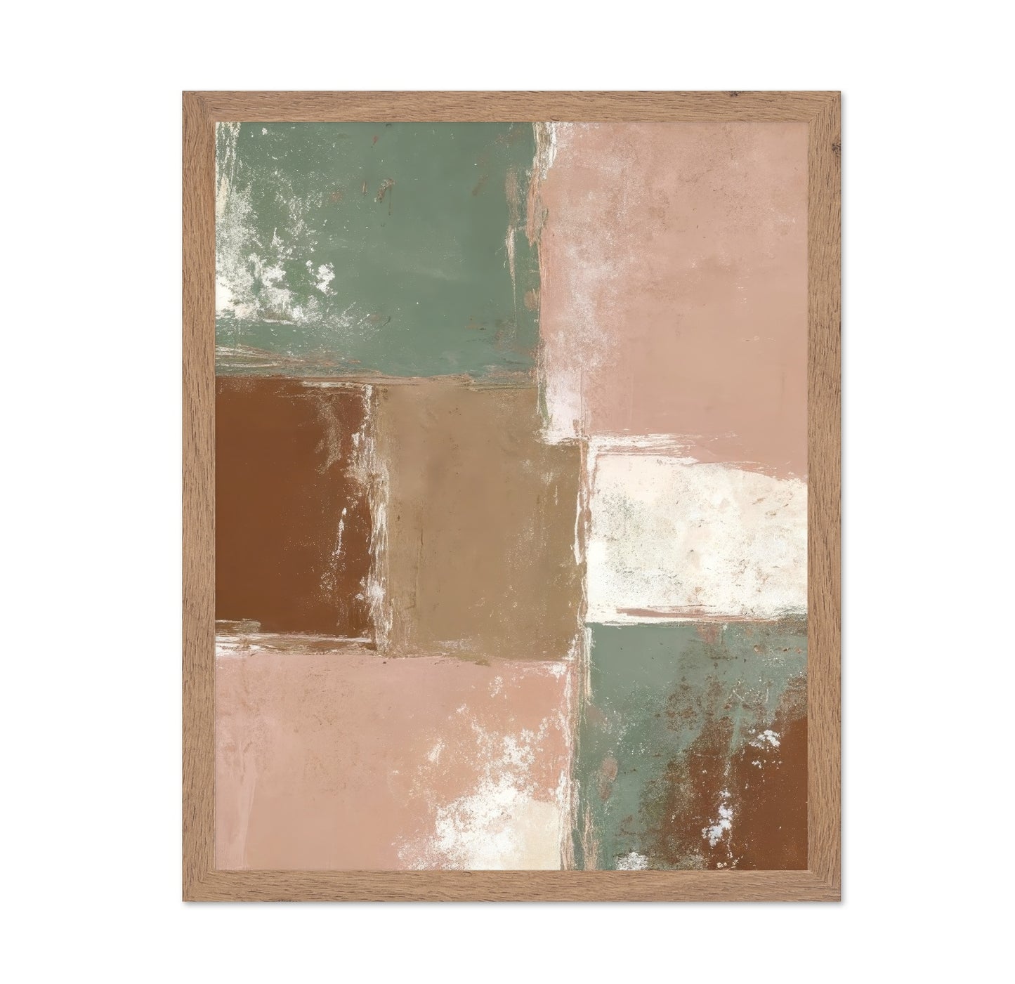 Earth Block Abstract