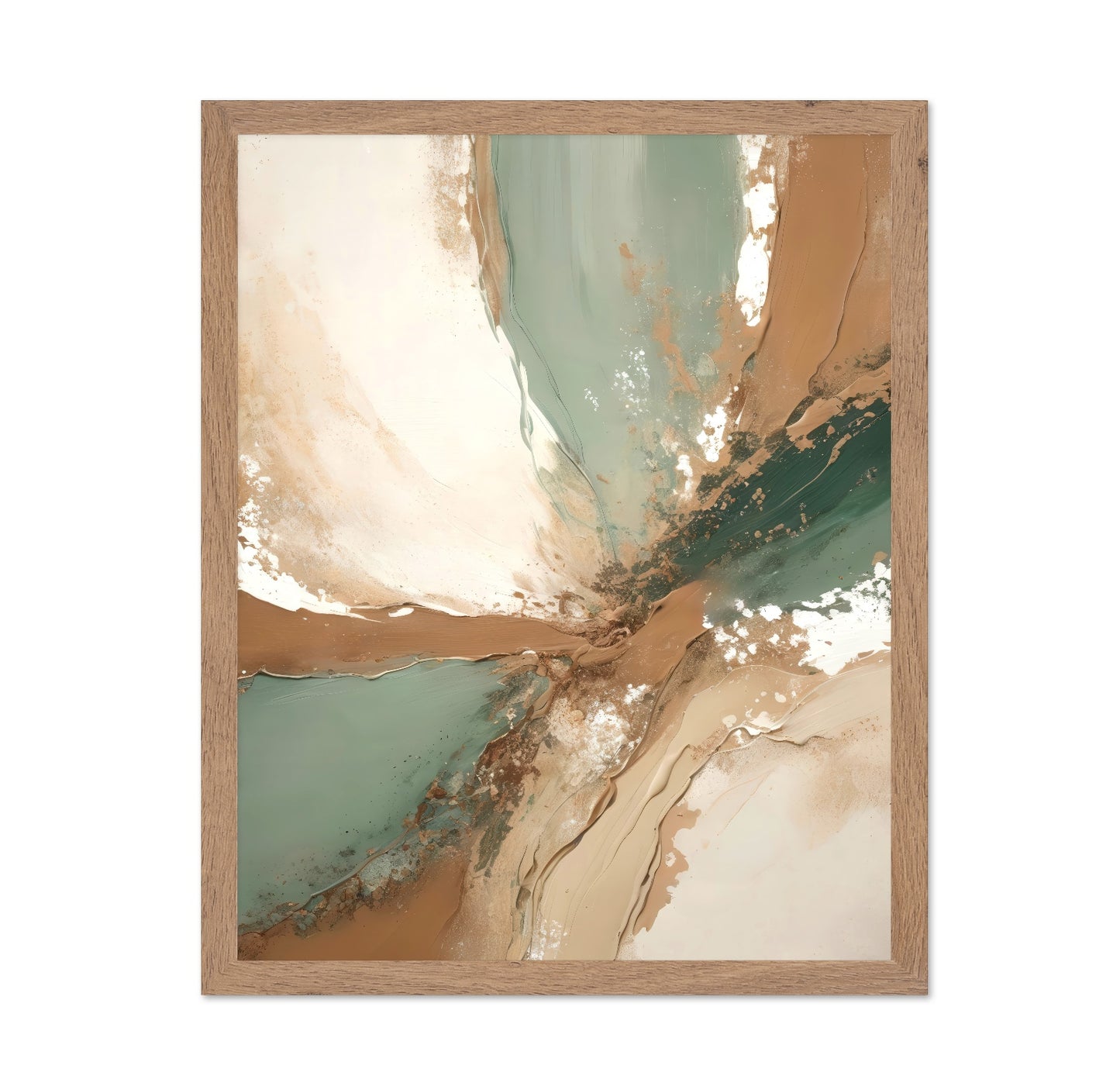 Earth Flow Abstract