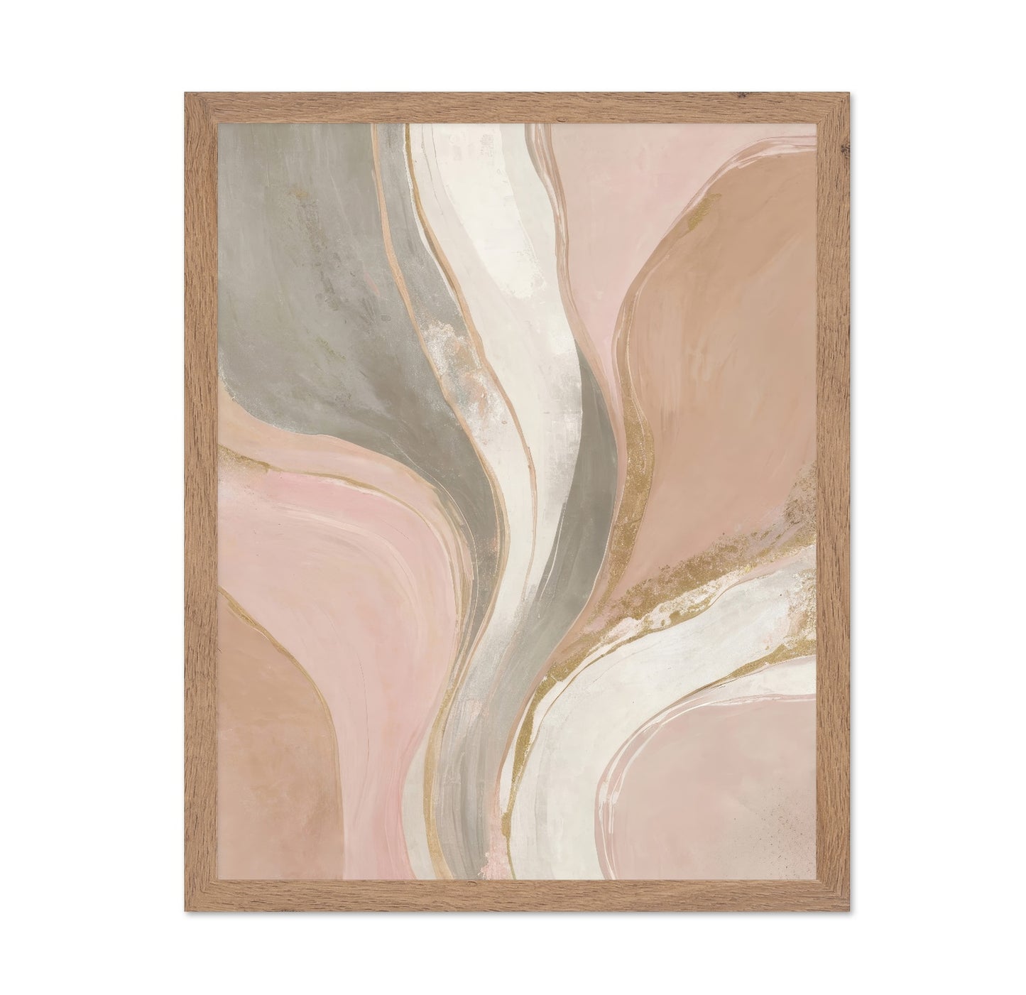 Blush Marble Flow