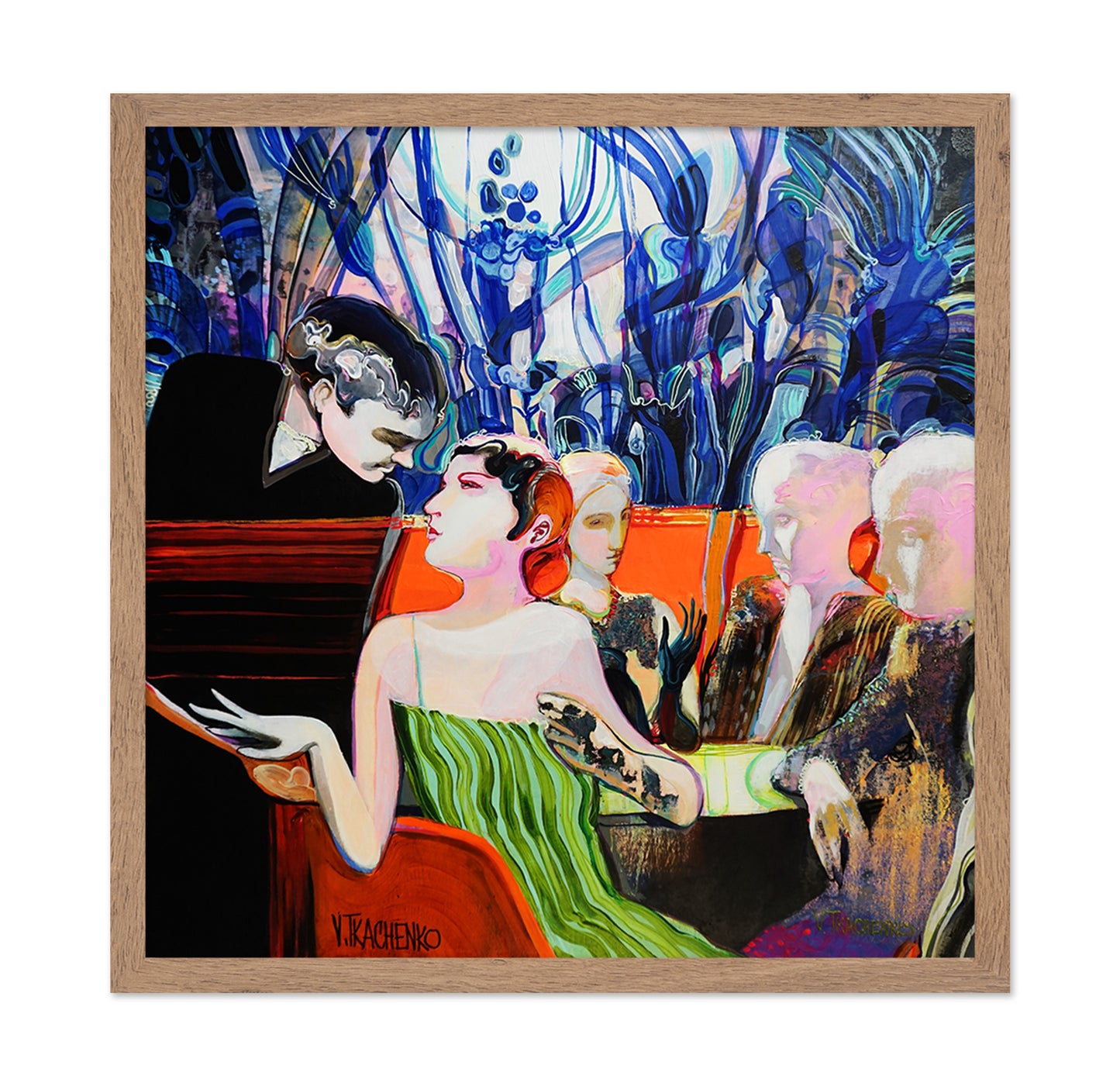 Night Cafe Scene