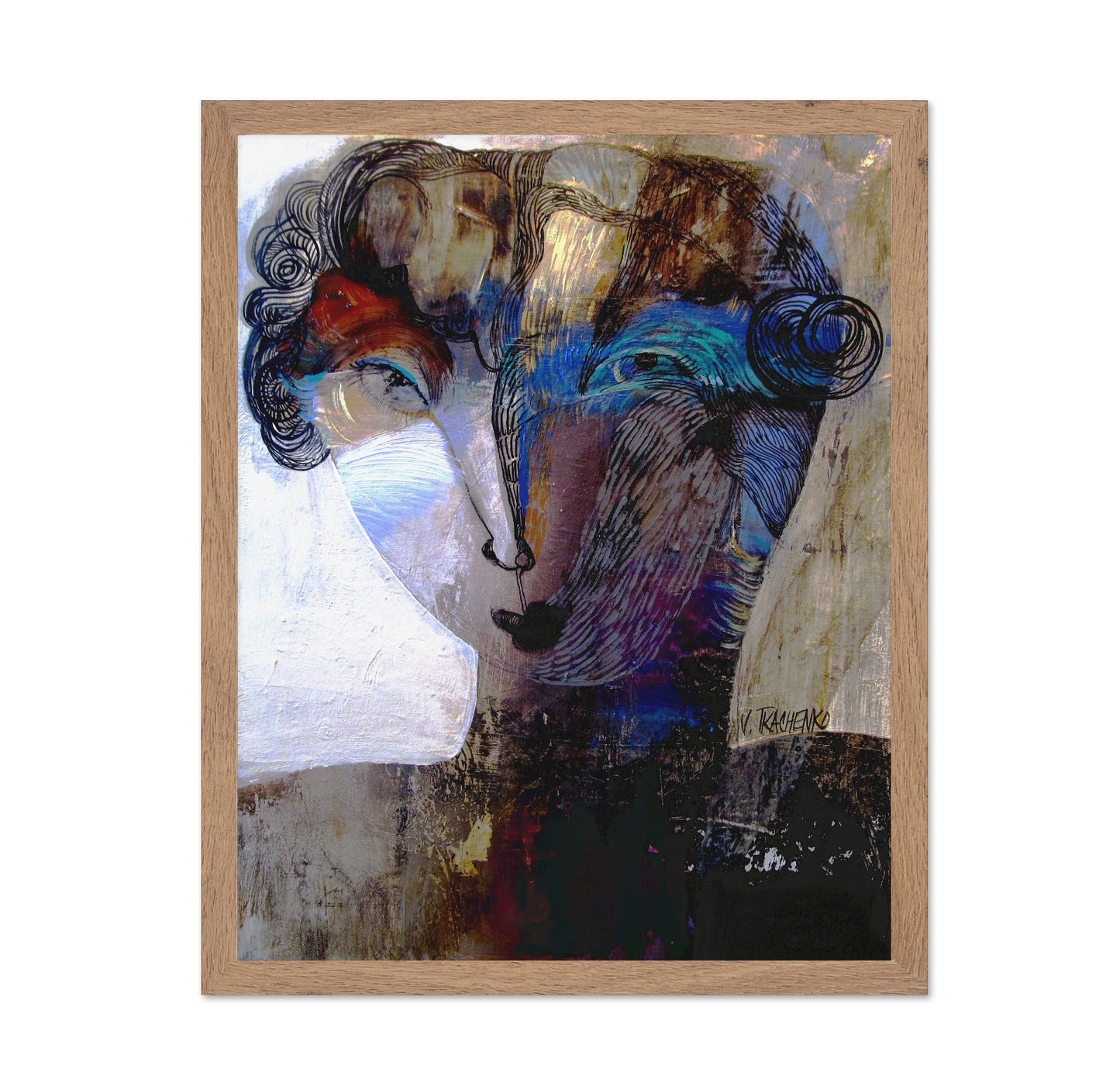 Abstract Face Study No1