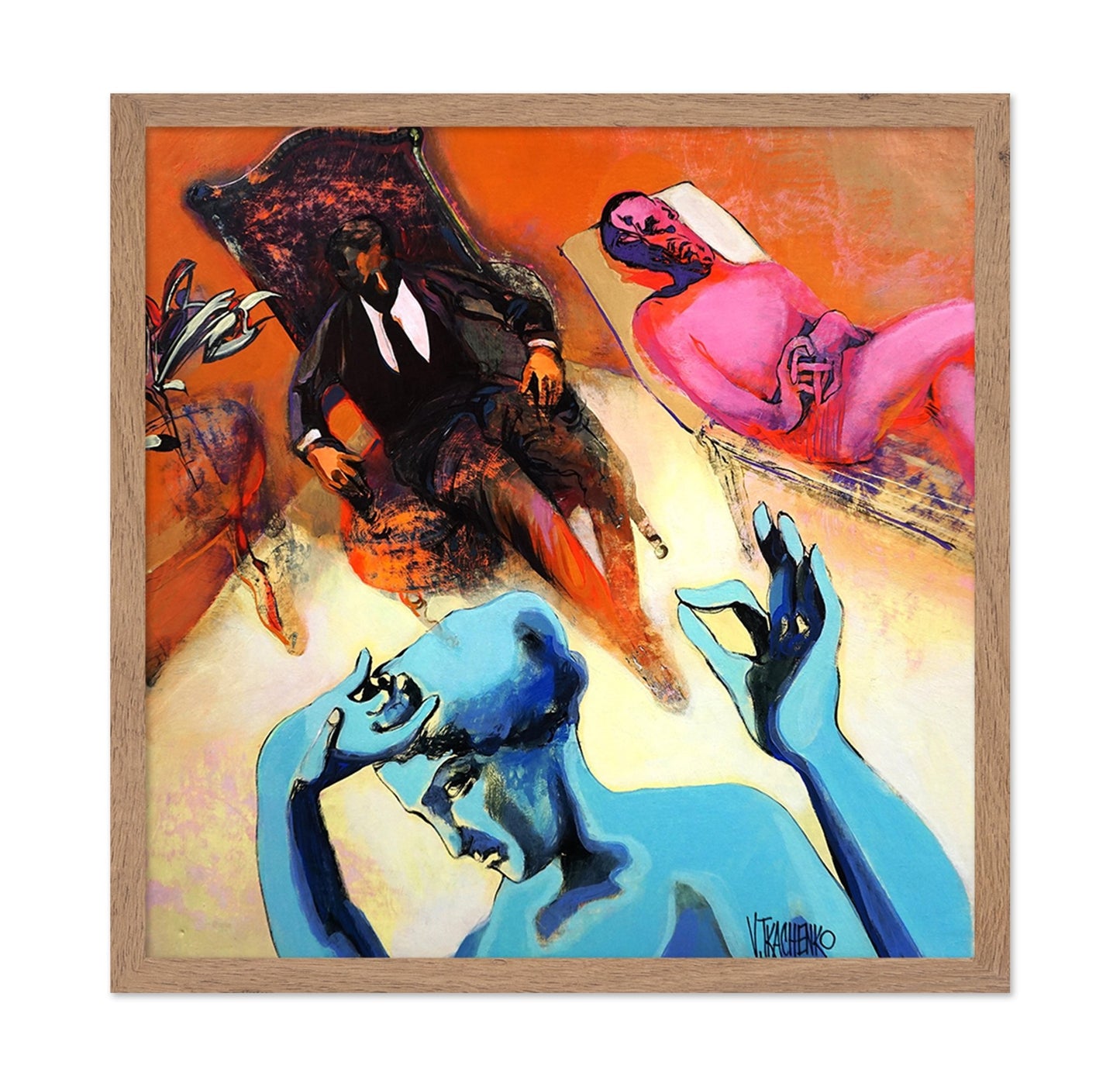 Abstract Figures Scene