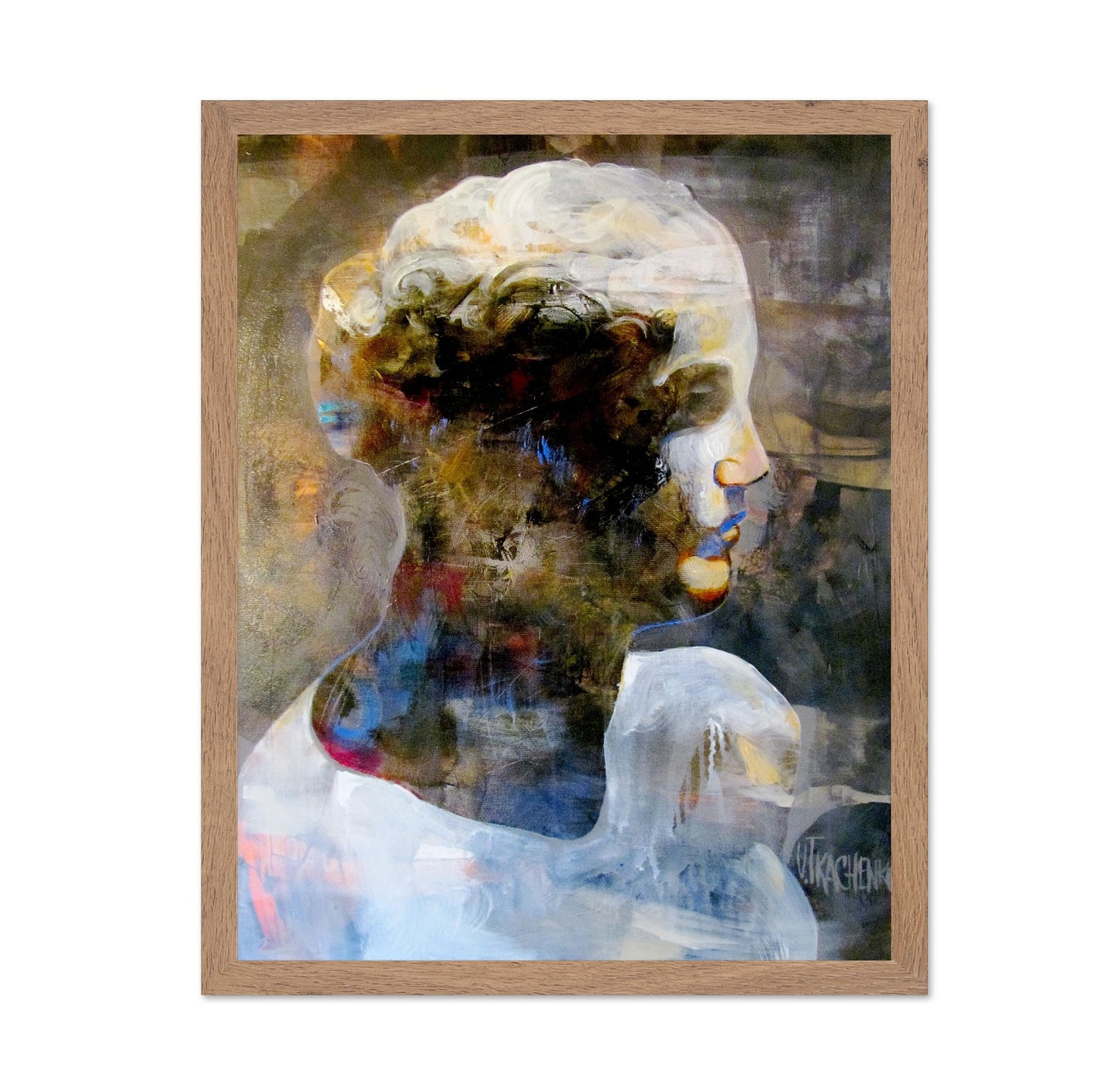 Abstract Venus Bust Portrait