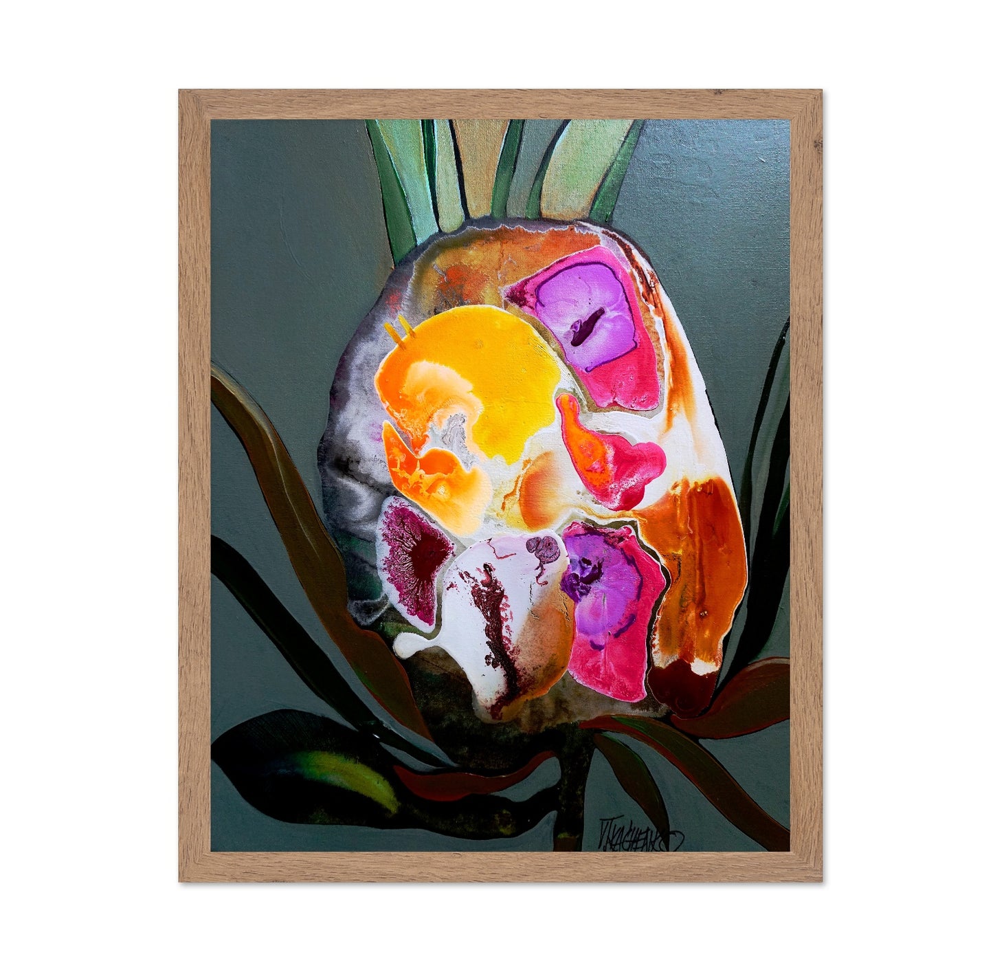 Abstract Orchid Bloom