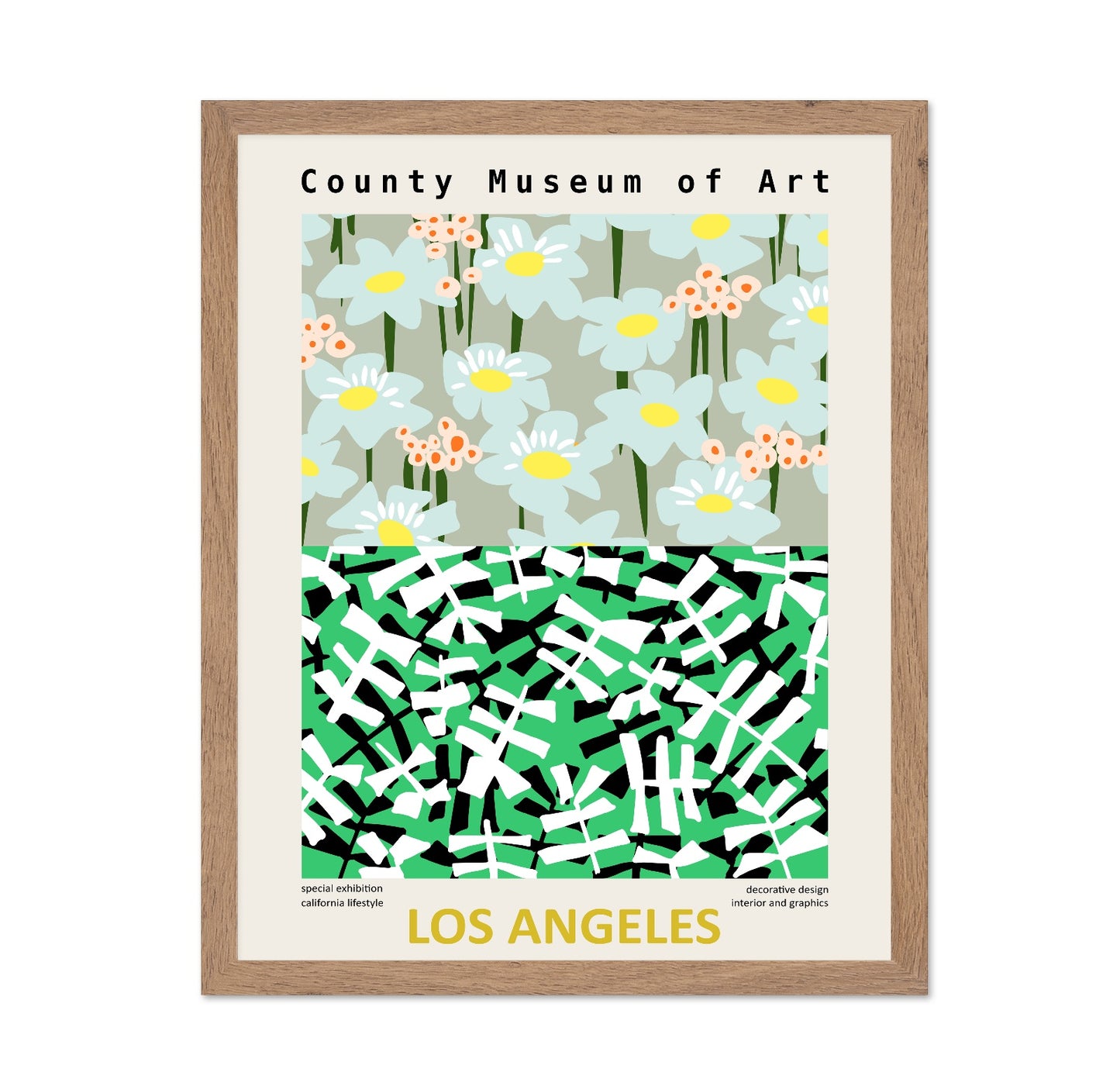 Modern Floral Pattern LA