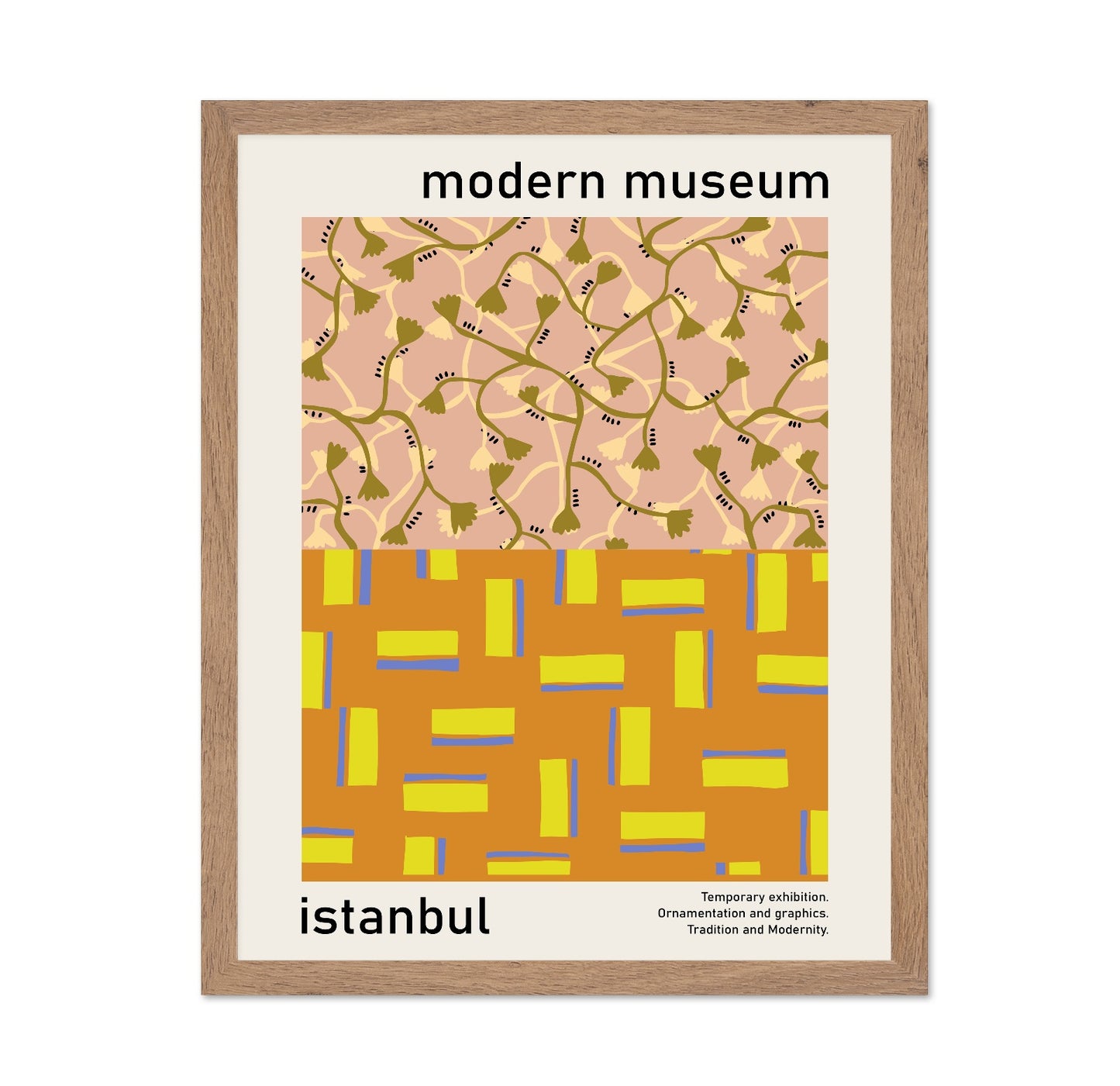 Abstract Botanical Pattern