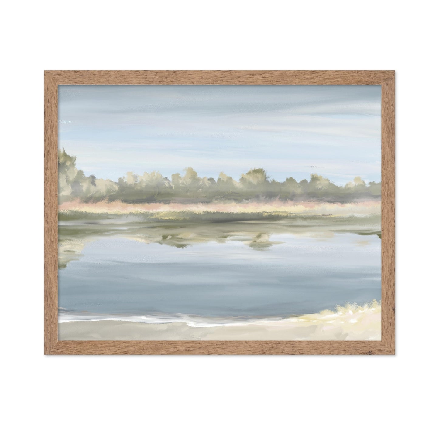 Quiet River Scene