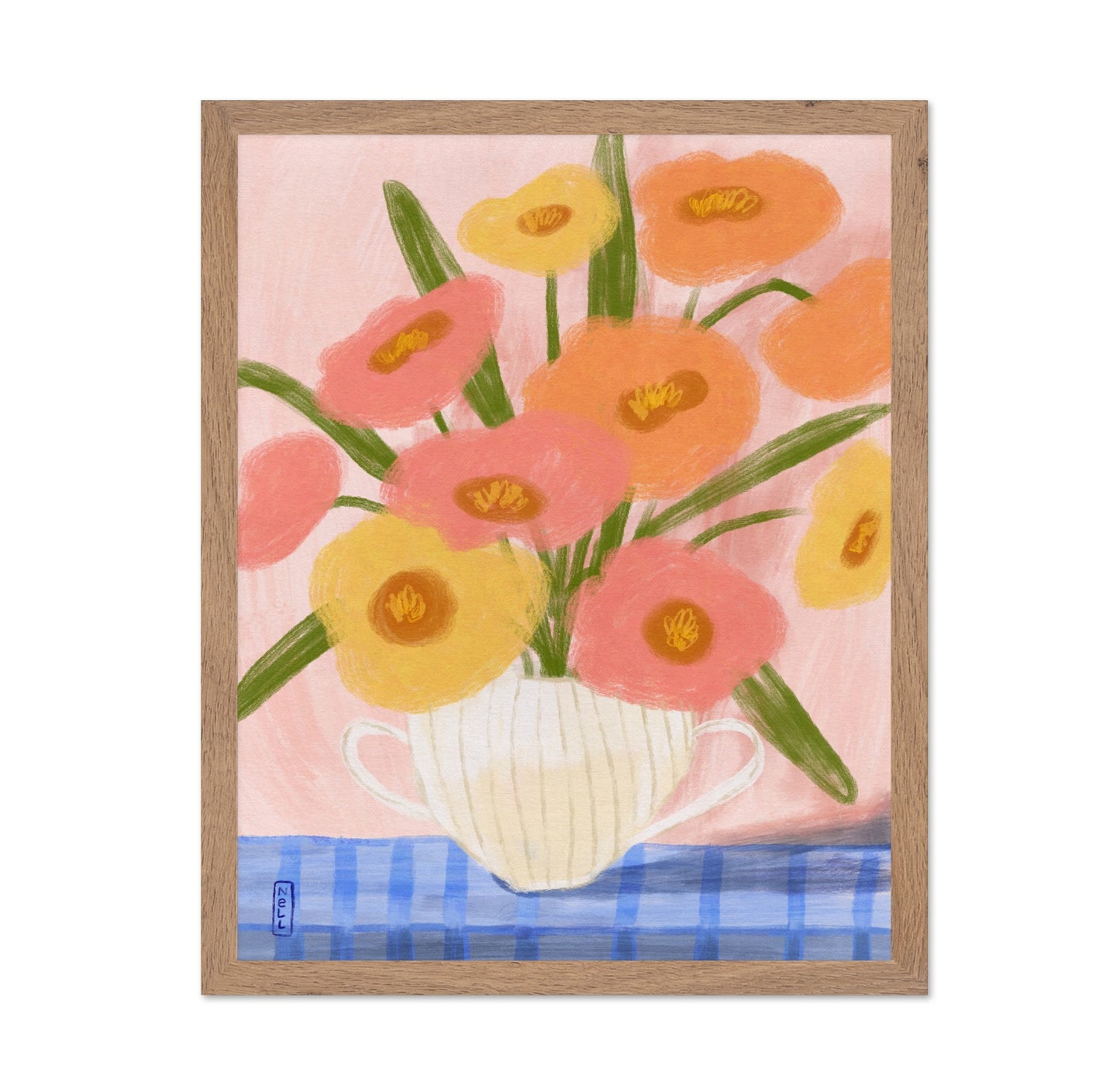 Pastel Flower Vase No2