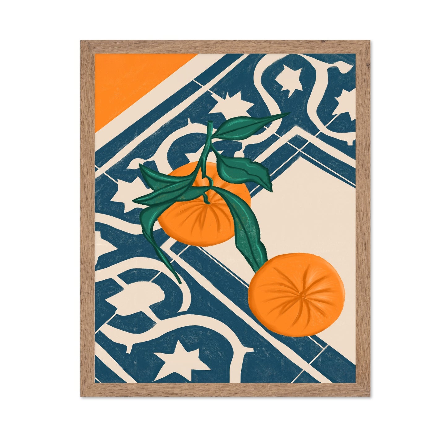 Oranges Tile Pattern