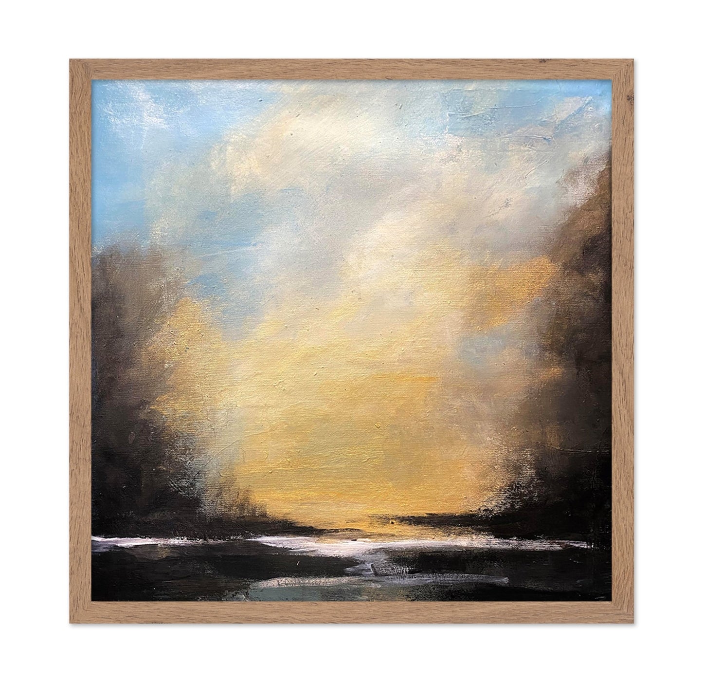 Golden Sky Horizon