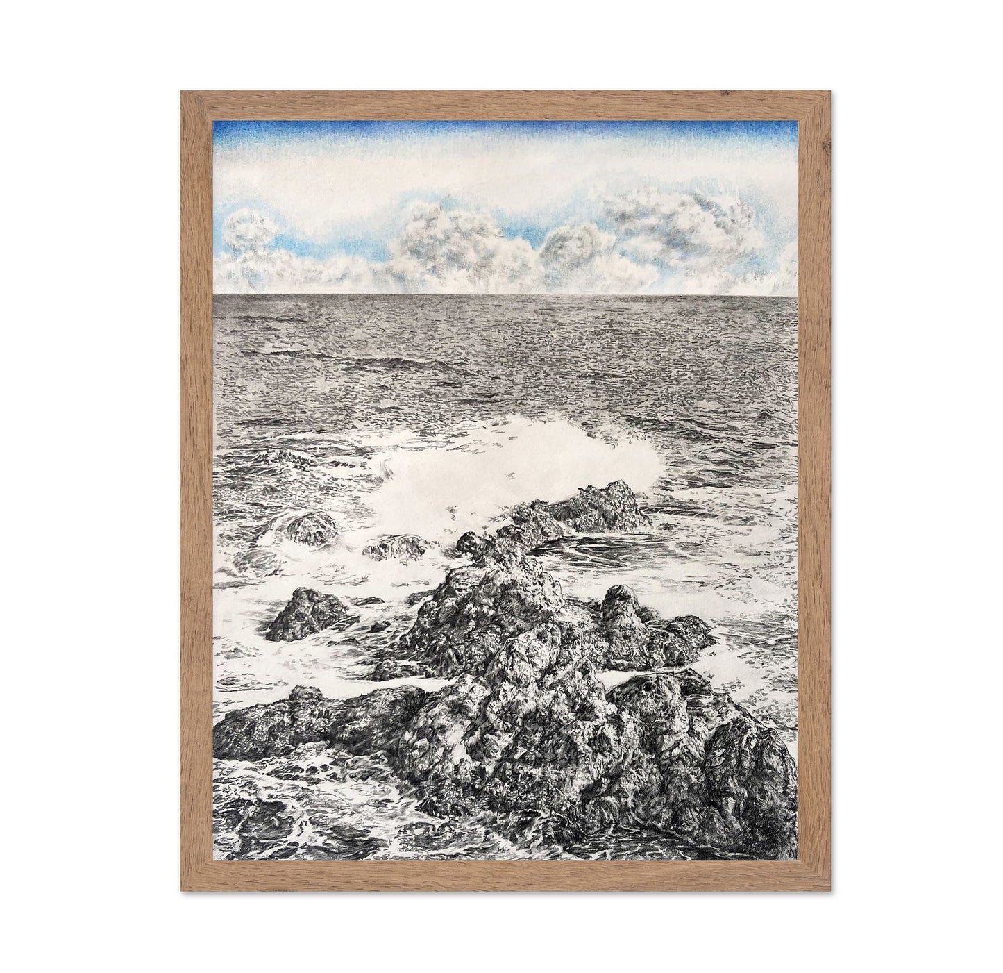 Waves Breaking on Coastal Rocks