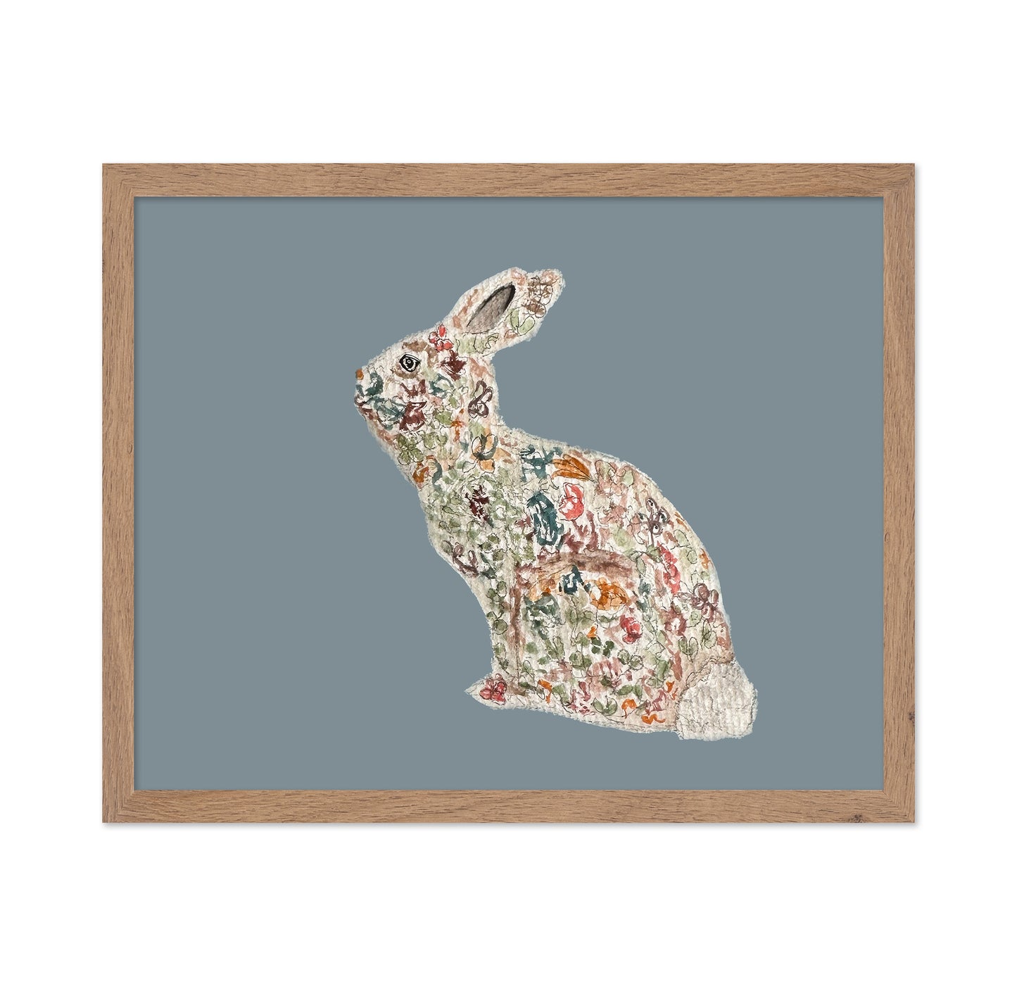 Floral Pattern Bunny