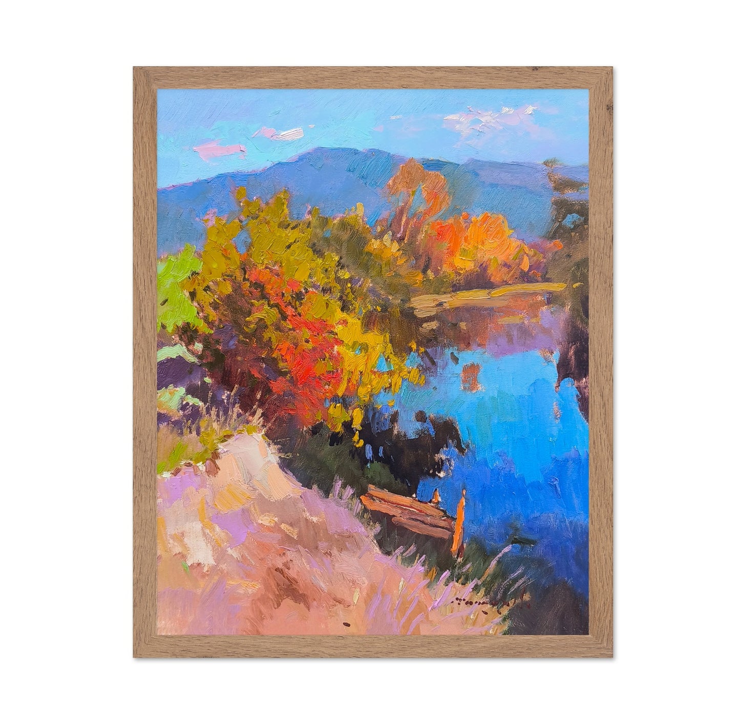 Autumn Lake Reflections