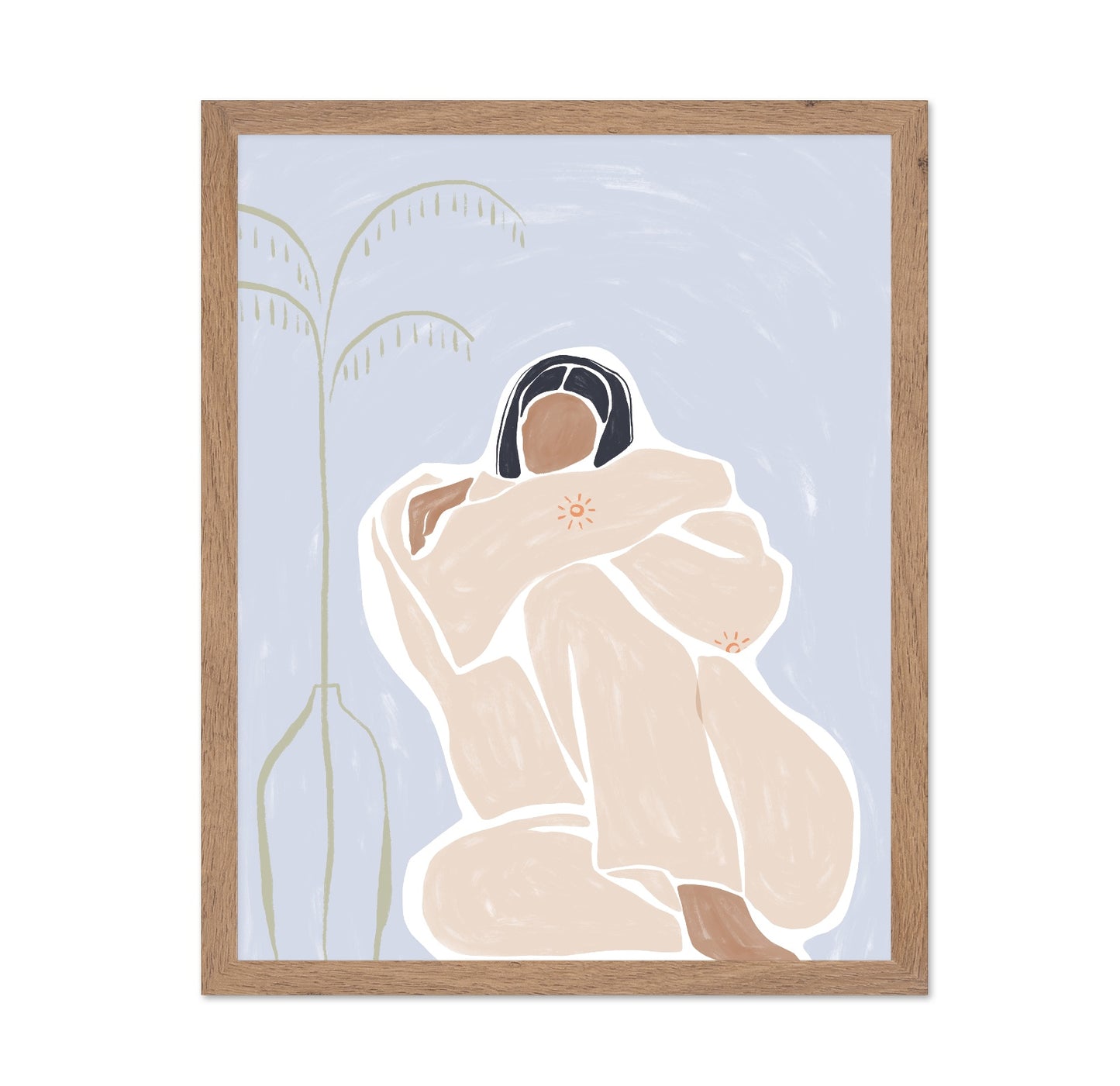 Calm Seated Figure