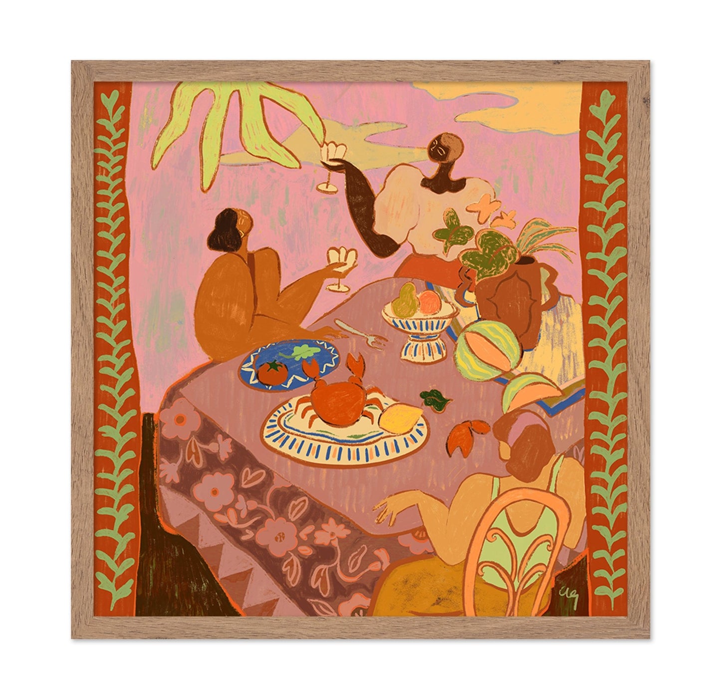 Dinner Gathering Scene