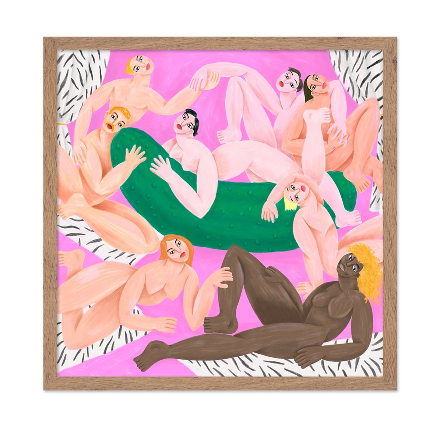Playful Figures Circle