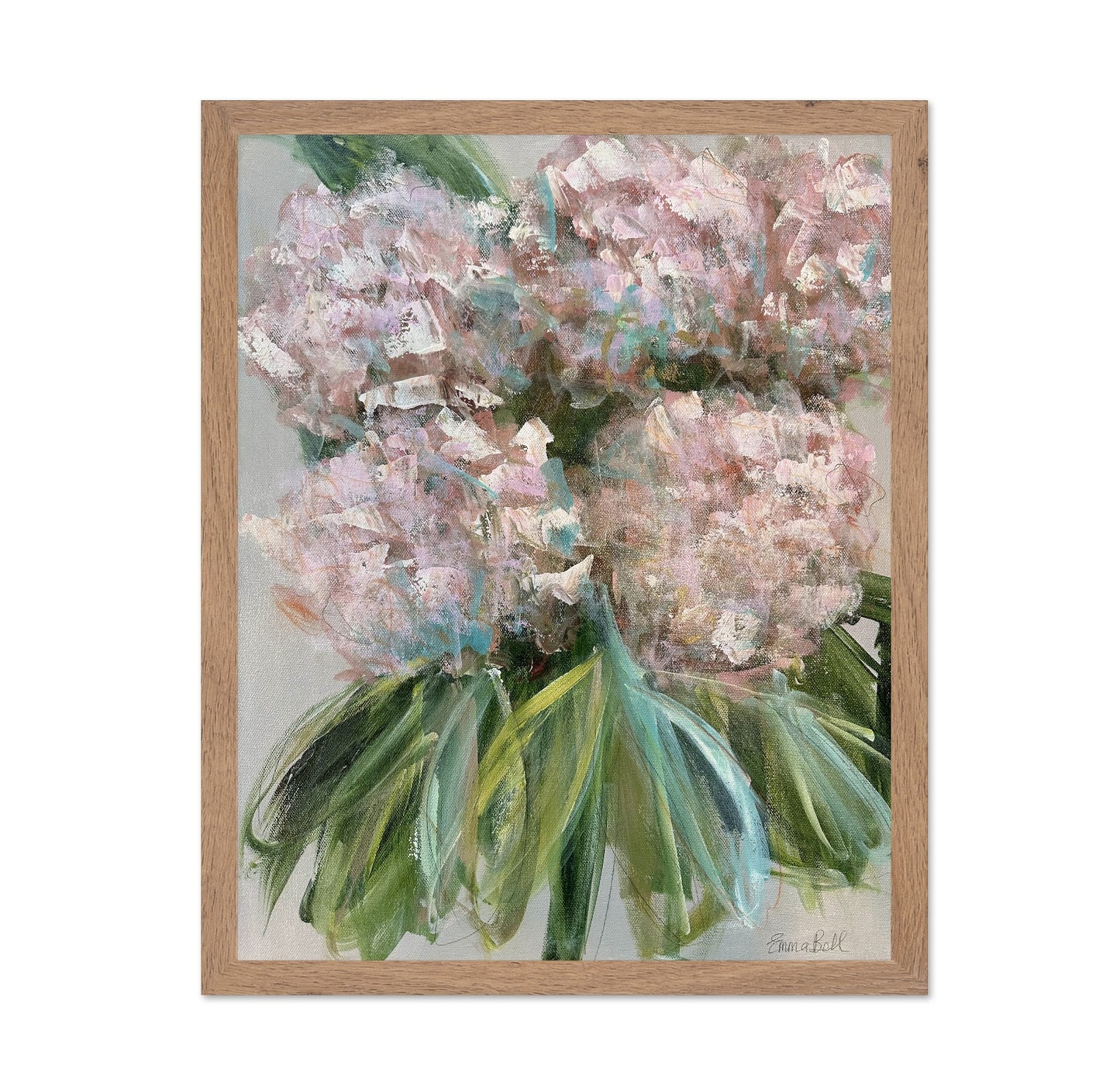 Soft Pink Hydrangea Bouquet