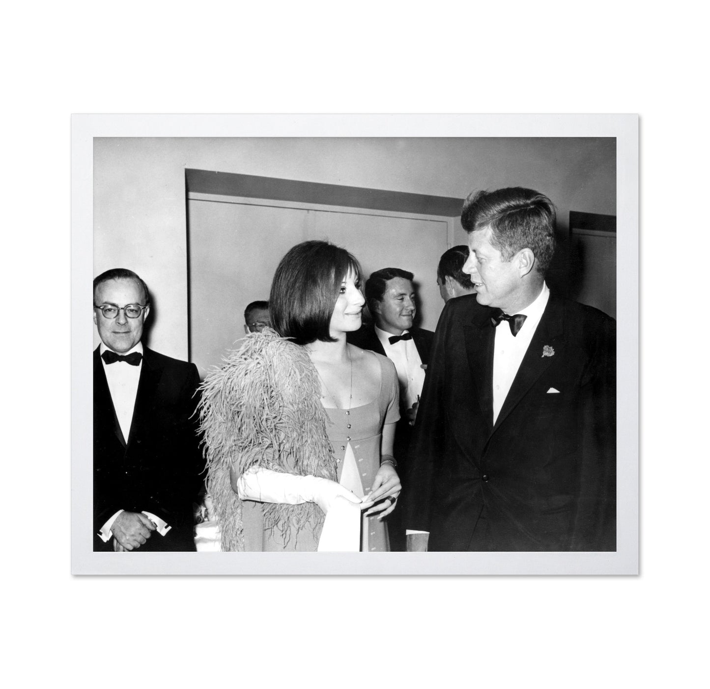 Barbra Streisand & John F. Kennedy 1963