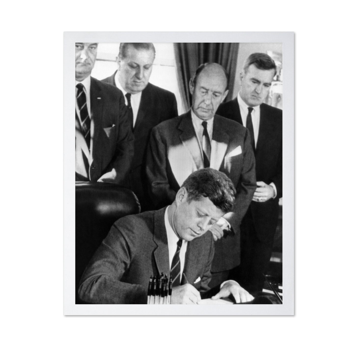 Bill Signing 1962 John F. Kennedy