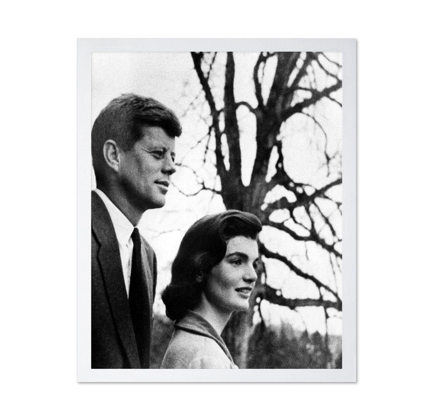 John F. Kennedy & Jacqueline Kennedy 1956