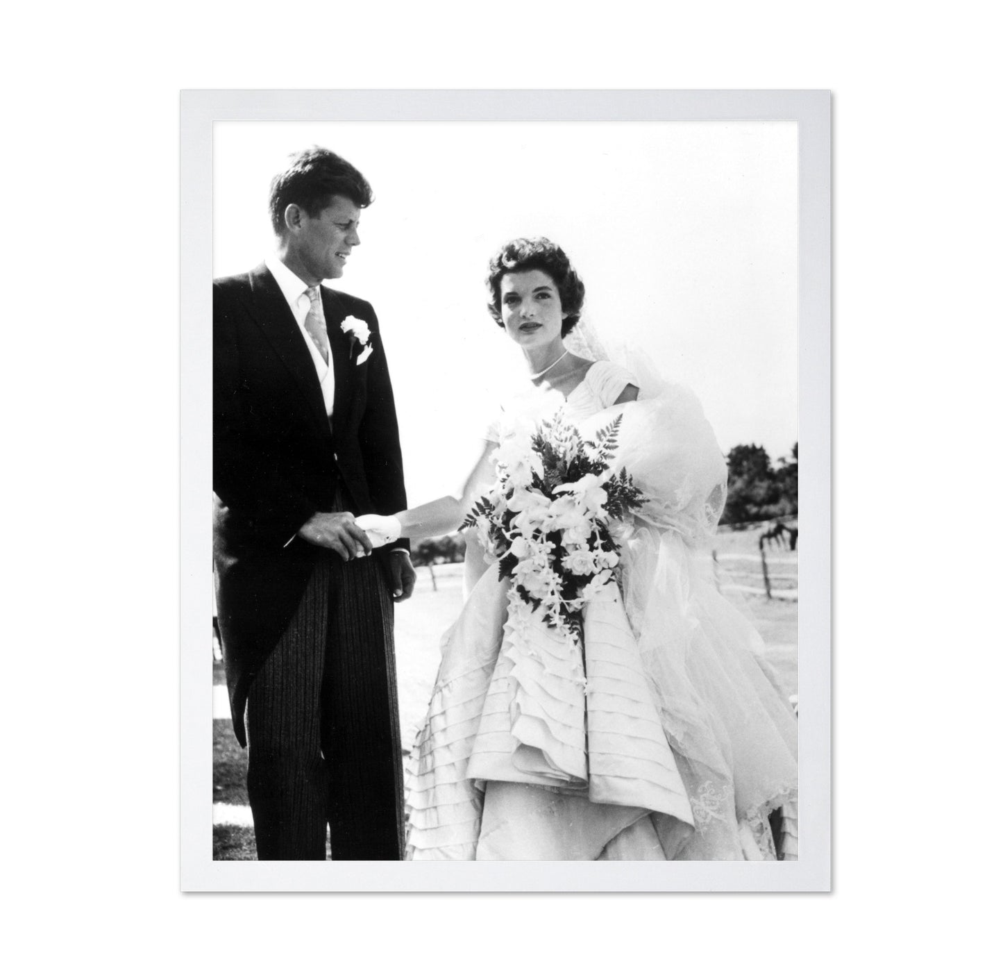Kennedy Wedding 1953 John F. Kennedy No2