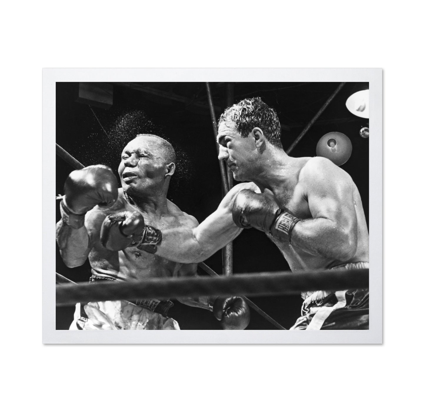 Rocky Marciano & Jersey Joe Walcott 1952