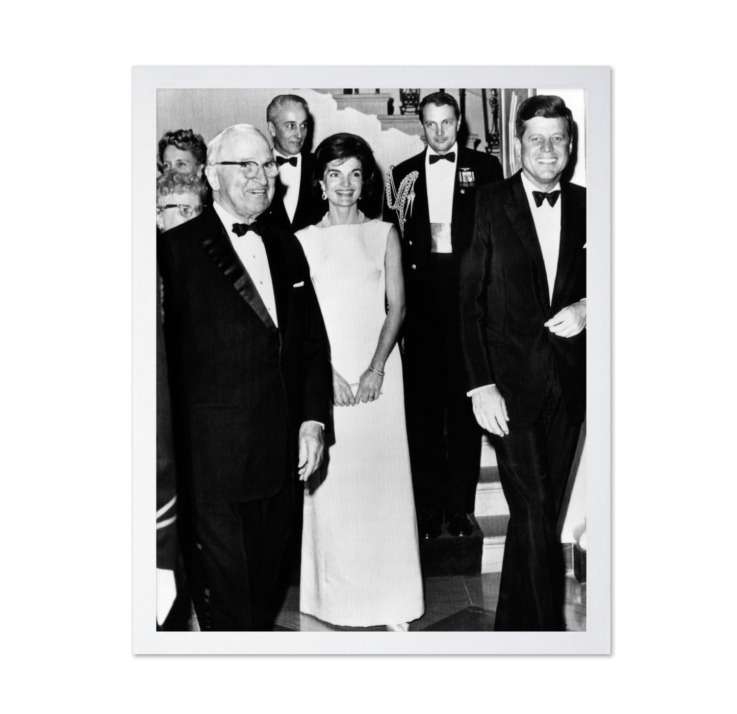 White House Reception 1961 Harry Truman