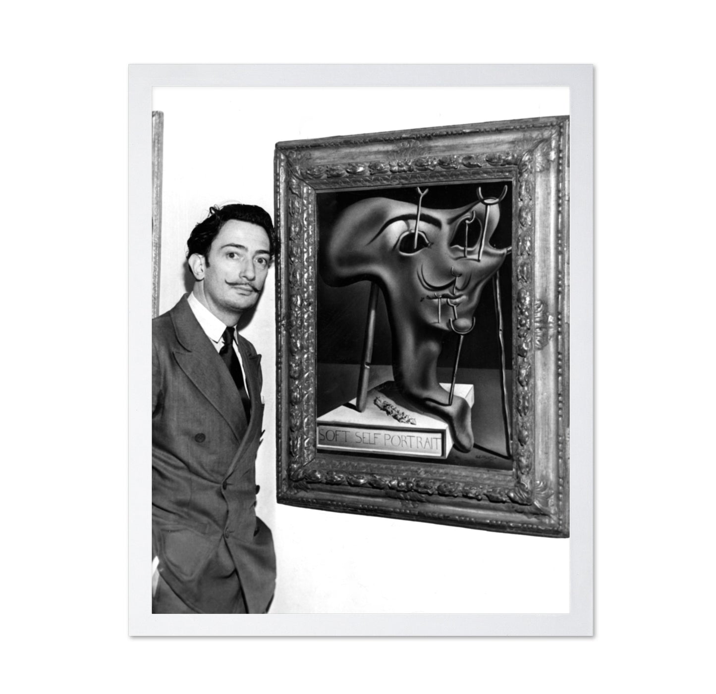 Salvador Dali, Steve Allen & Eva Gabor 1951 No2