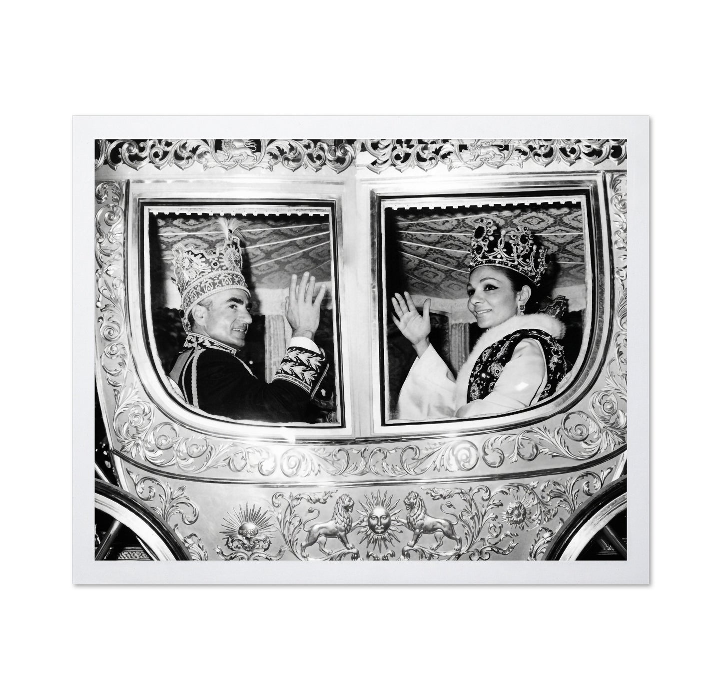 Mohammad Reza Pahlavi & Farah Pahlavi 1967