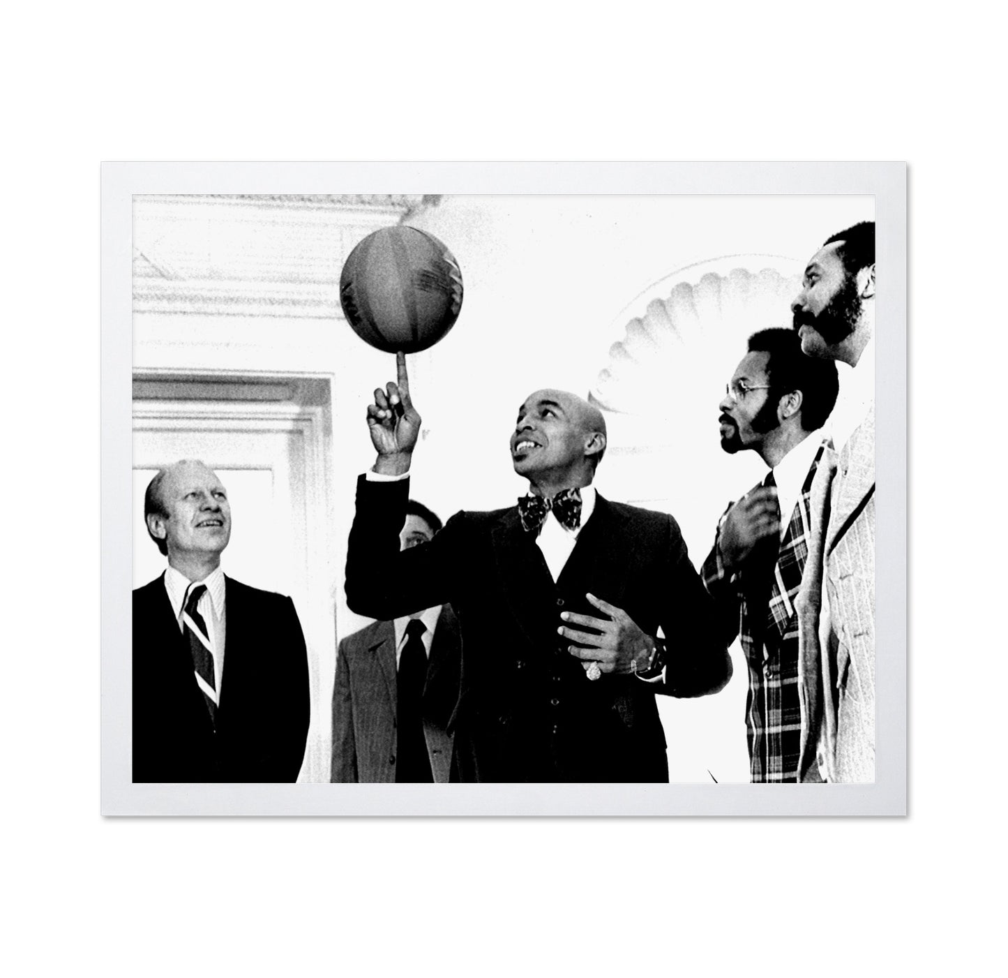 Harlem Globetrotters Gerald Ford 1974