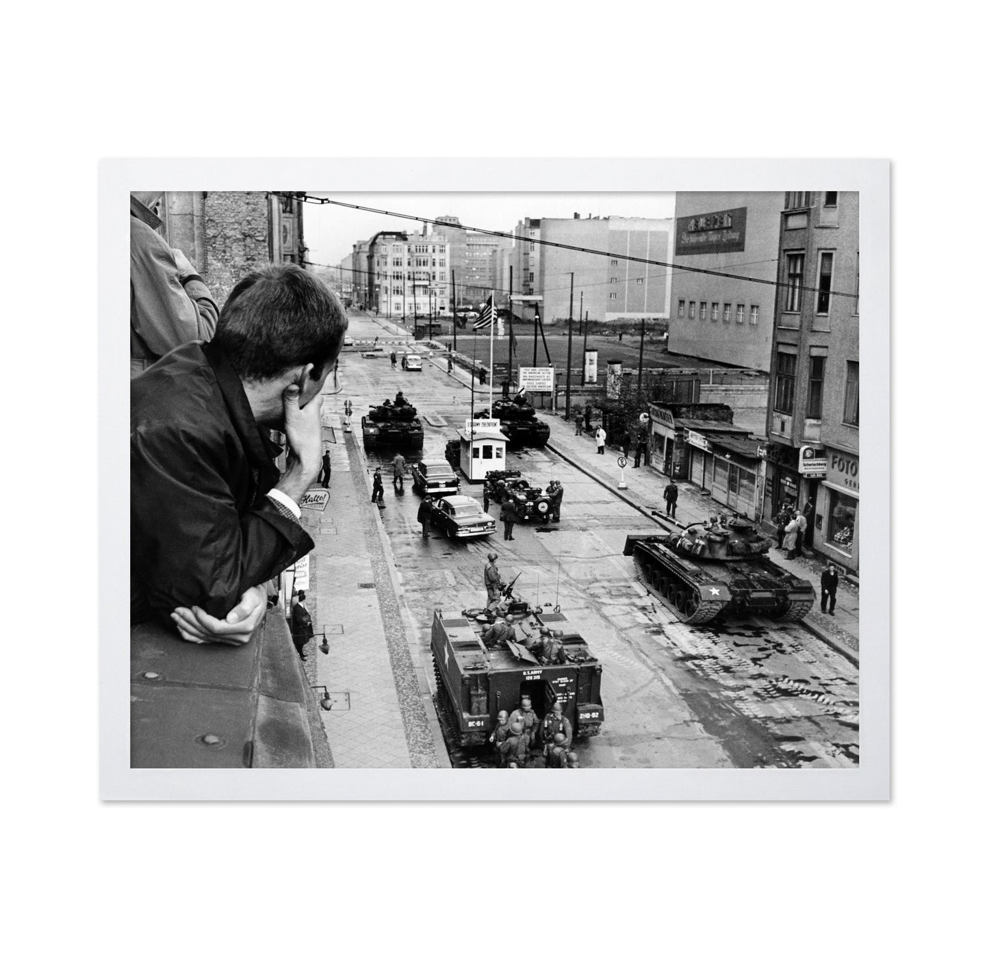Checkpoint Charlie Tank Standoff 1961