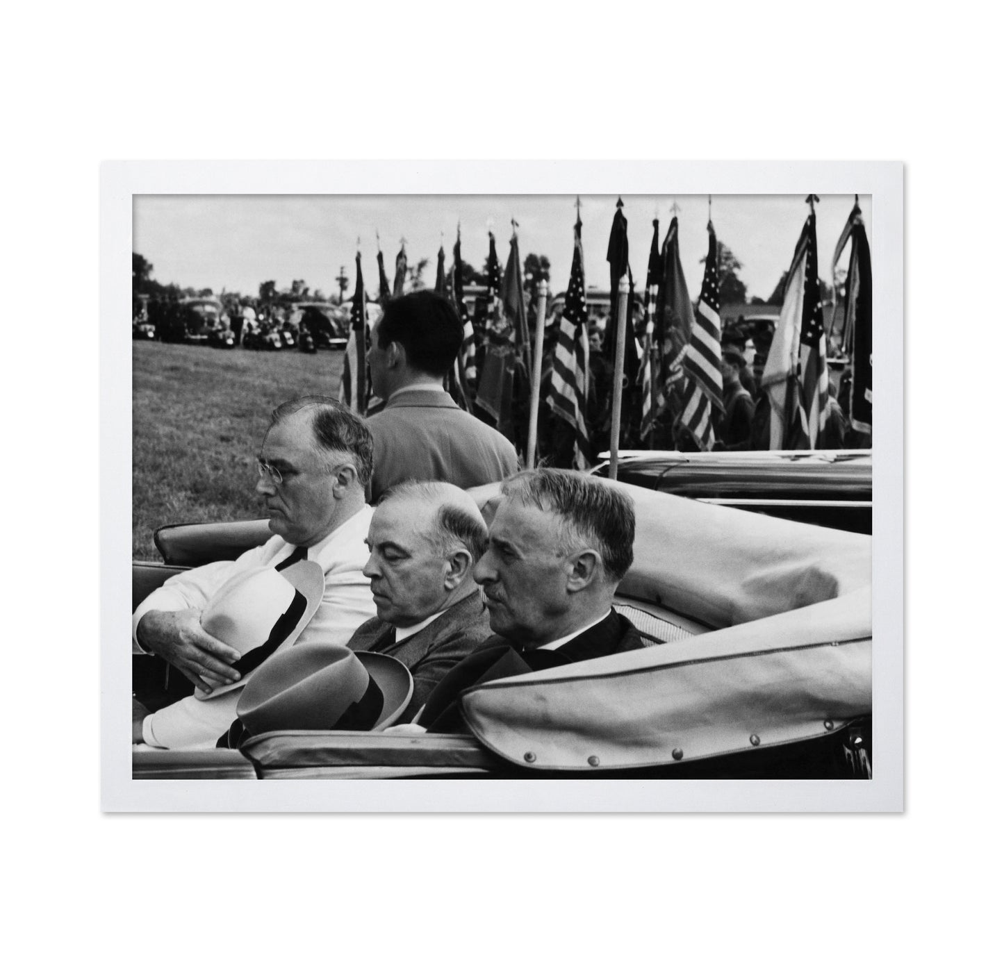 Franklin D. Roosevelt, Mackenzie King & Henry L. Stimson 1940