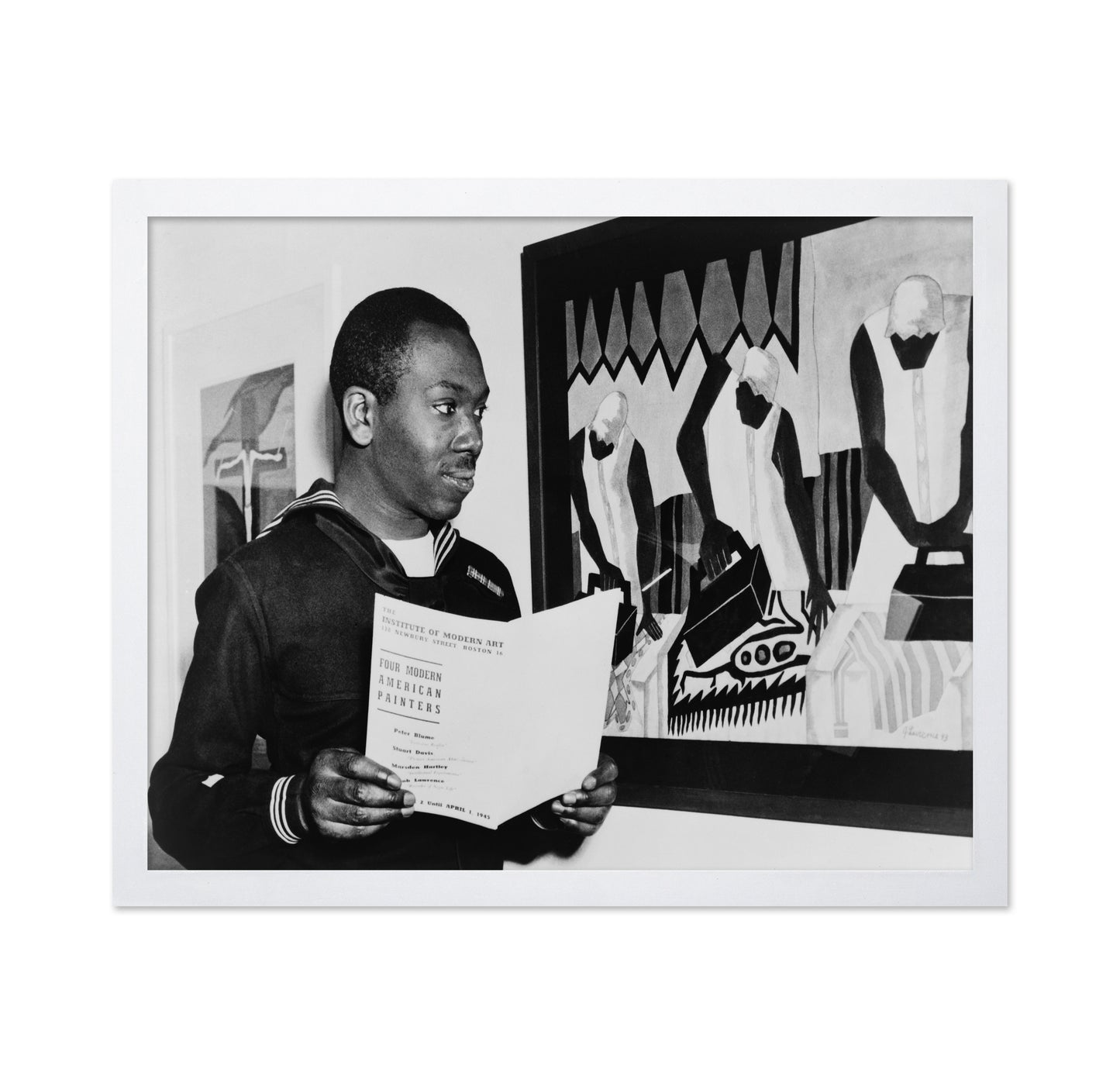 Jacob Lawrence Boston 1945